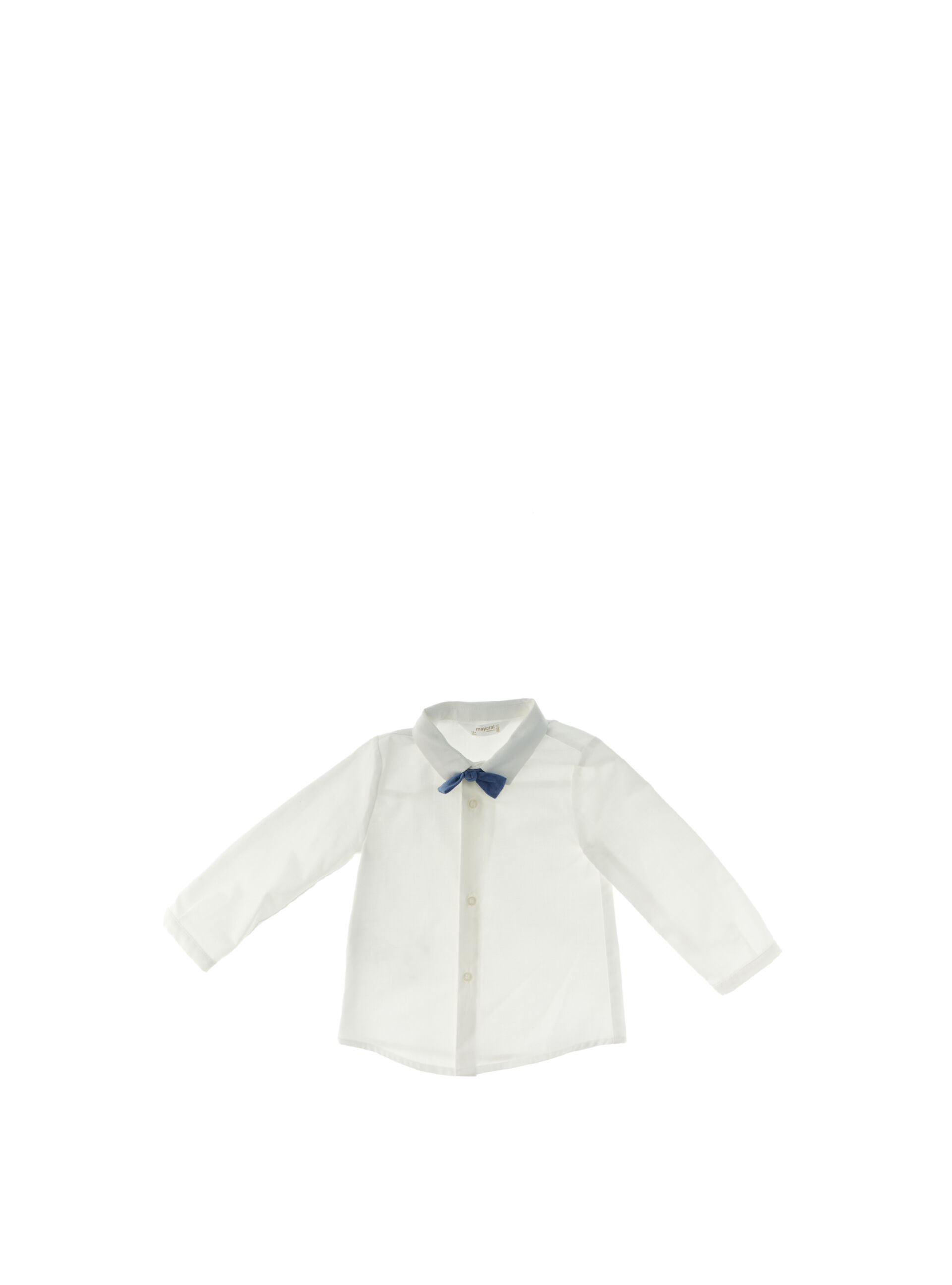 Camicia con papillon BIANCO