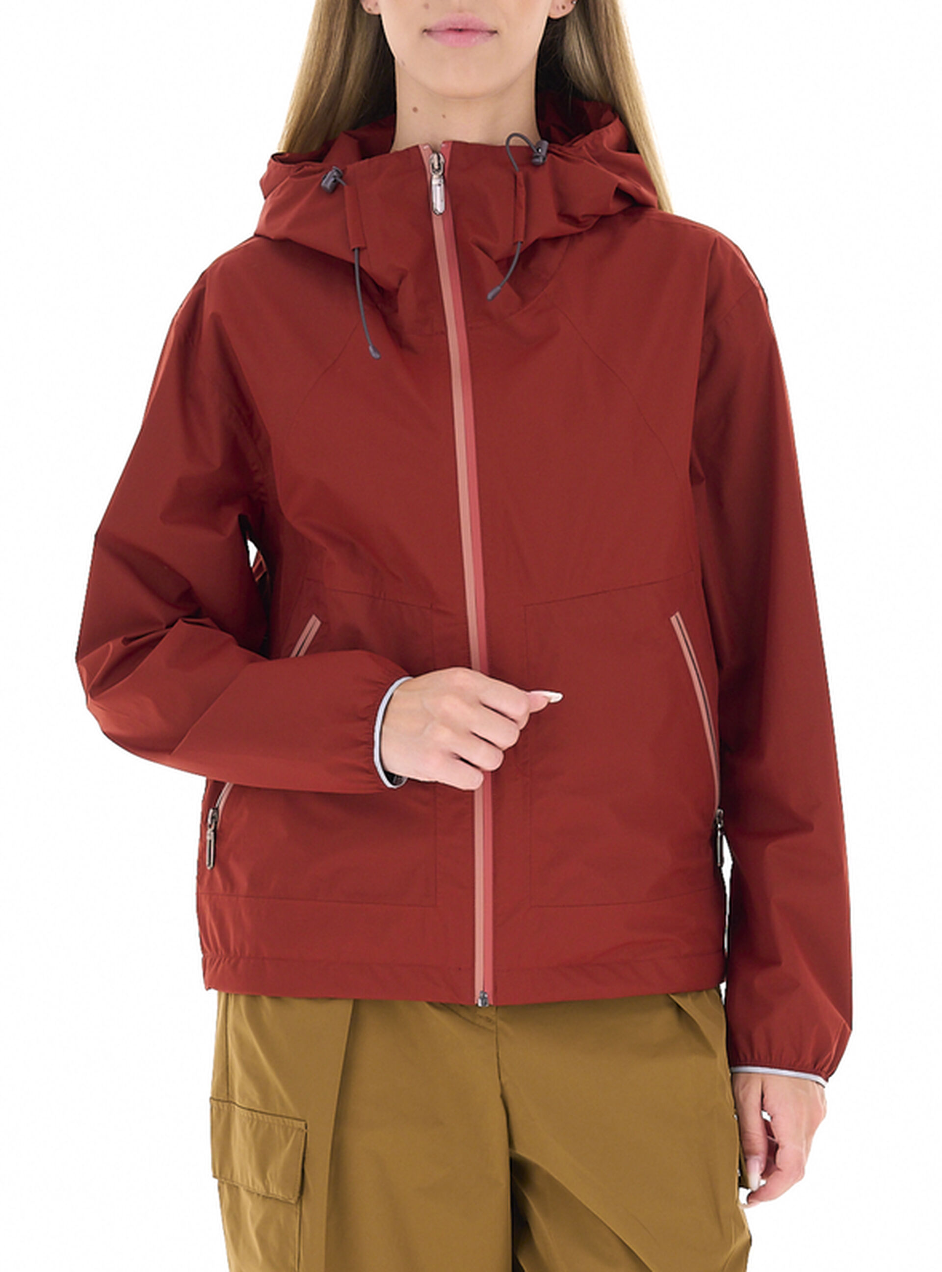 CMP Giacca con cappuccio MATTONE M