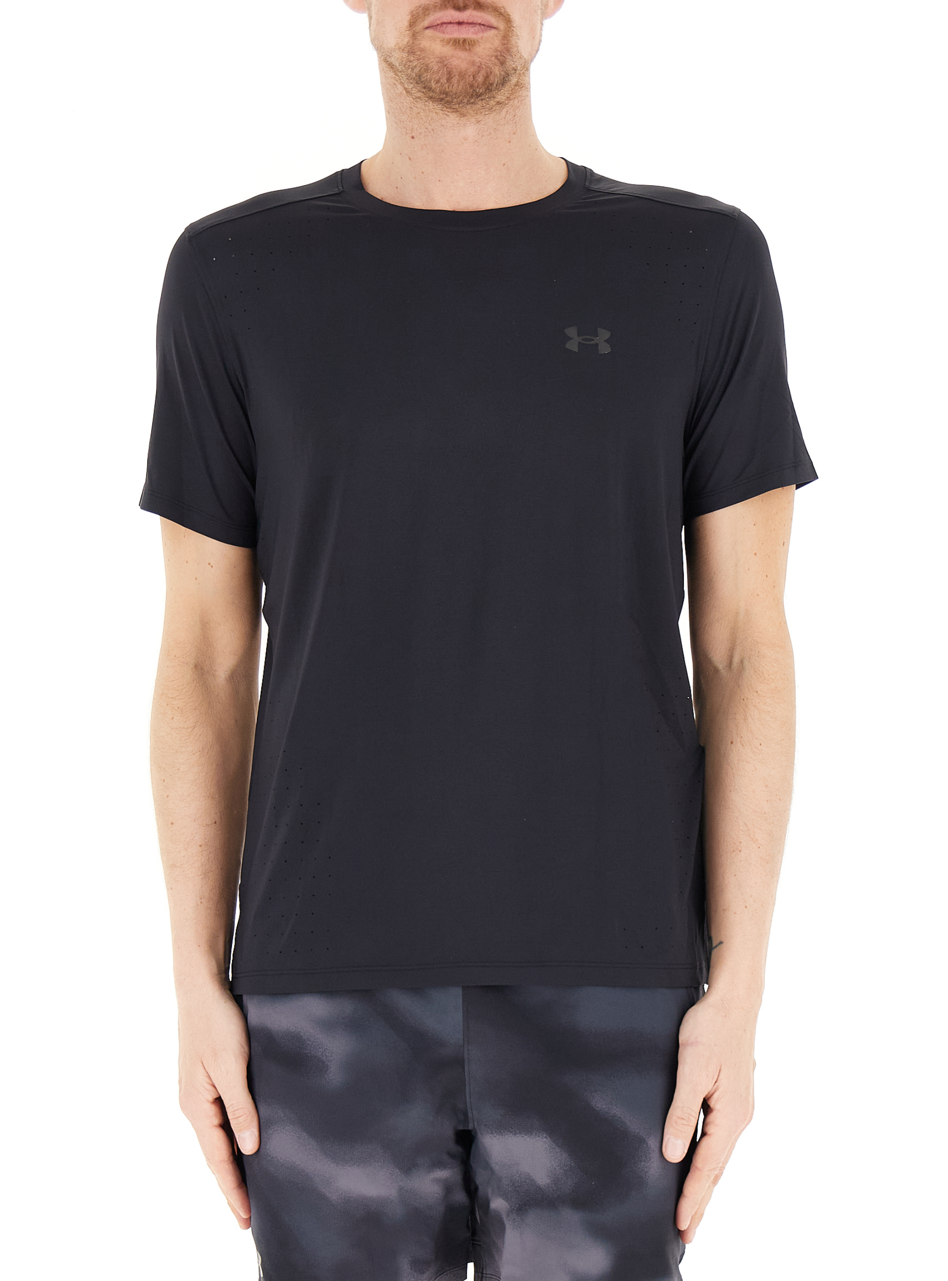 T-shirt tessuto tecnico NERO