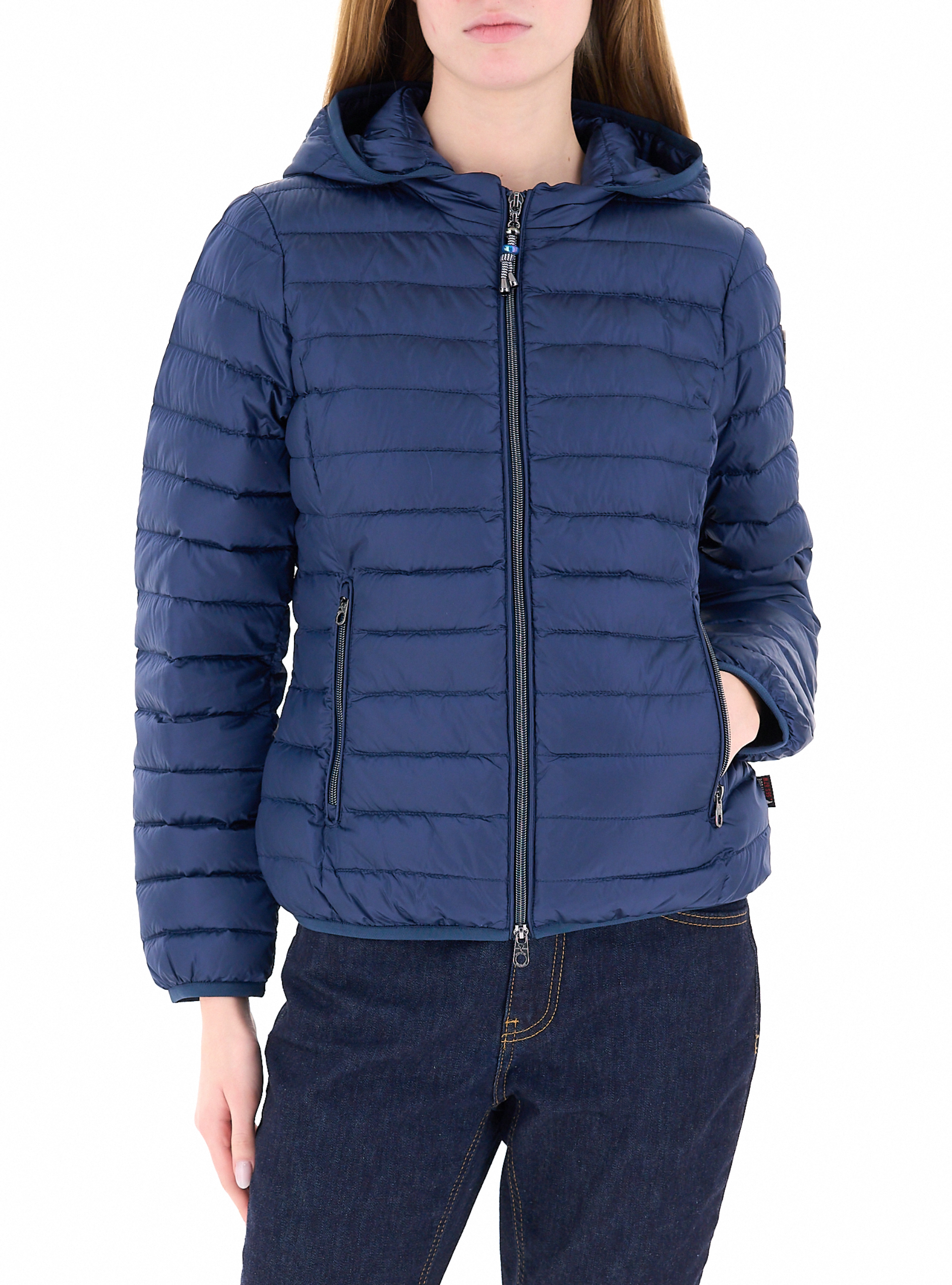 Piumino con cappuccio BLU OCEANO 48