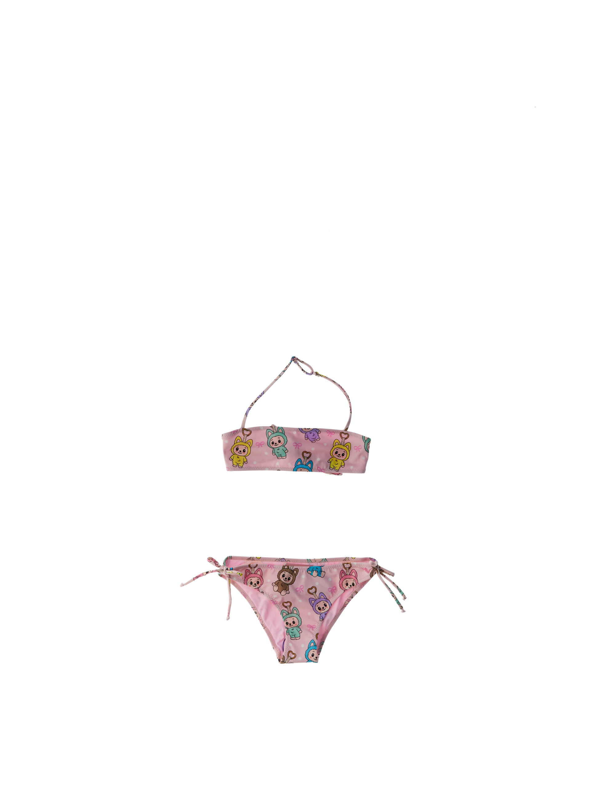 Bikini a fascia ROSA
