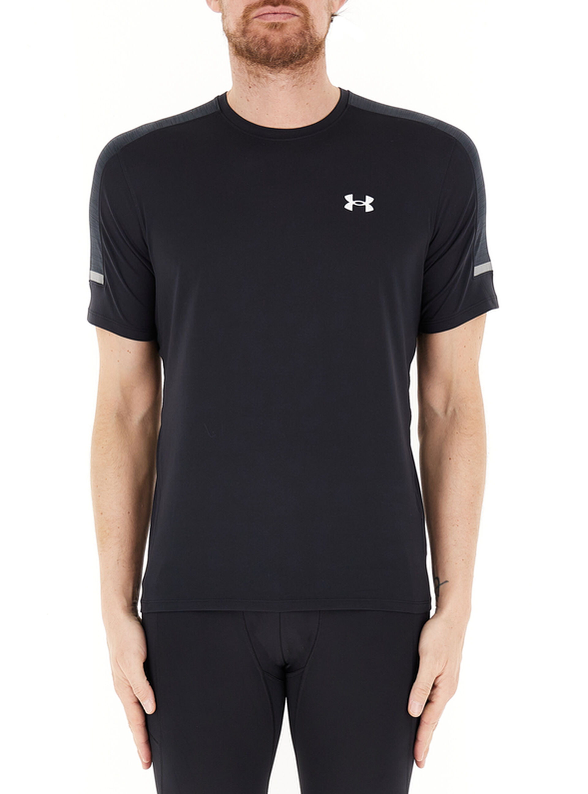 T-shirt tessuto tecnico NERO