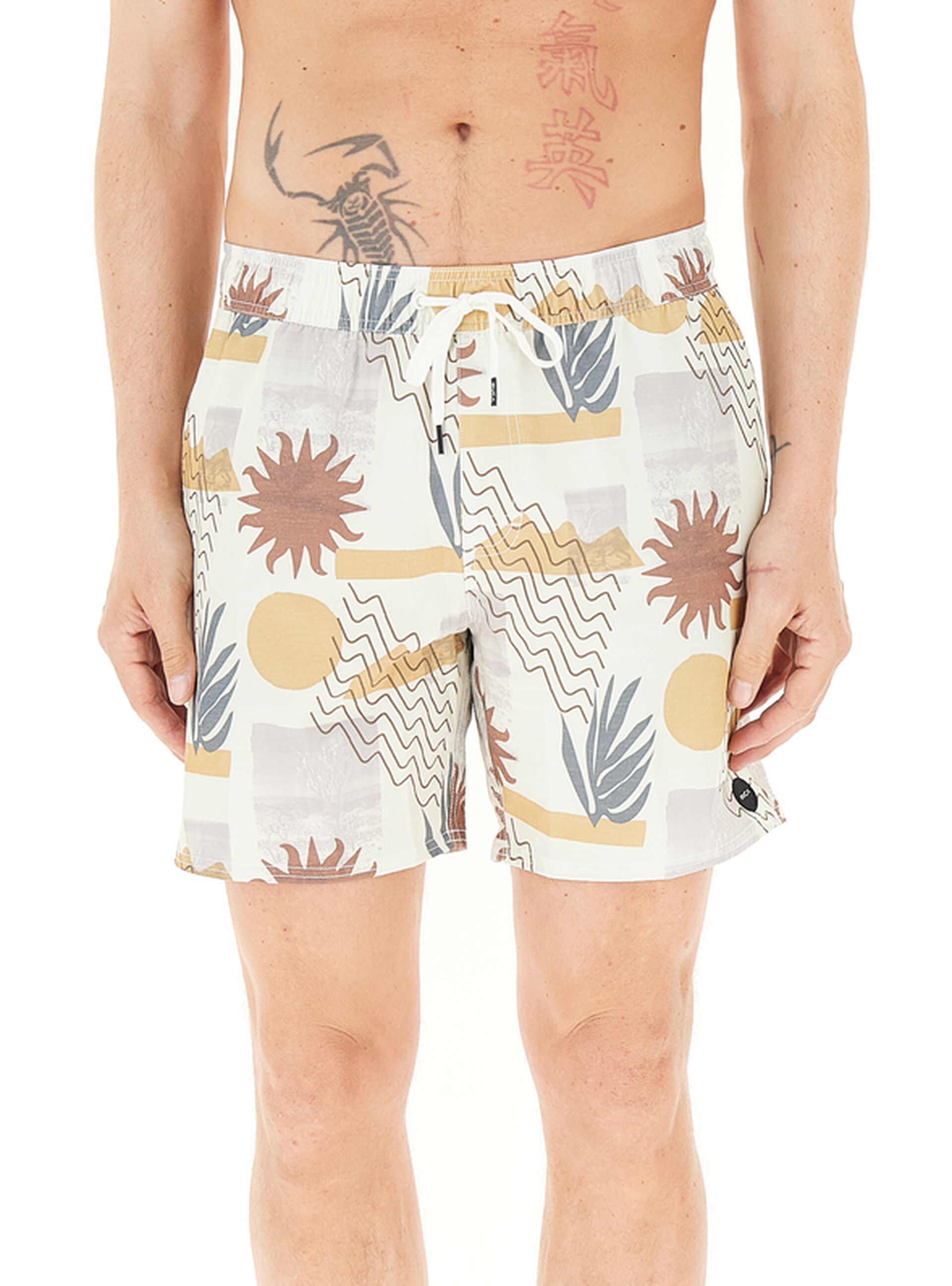 RVCA Shorts da bagno MULTICOLOR M