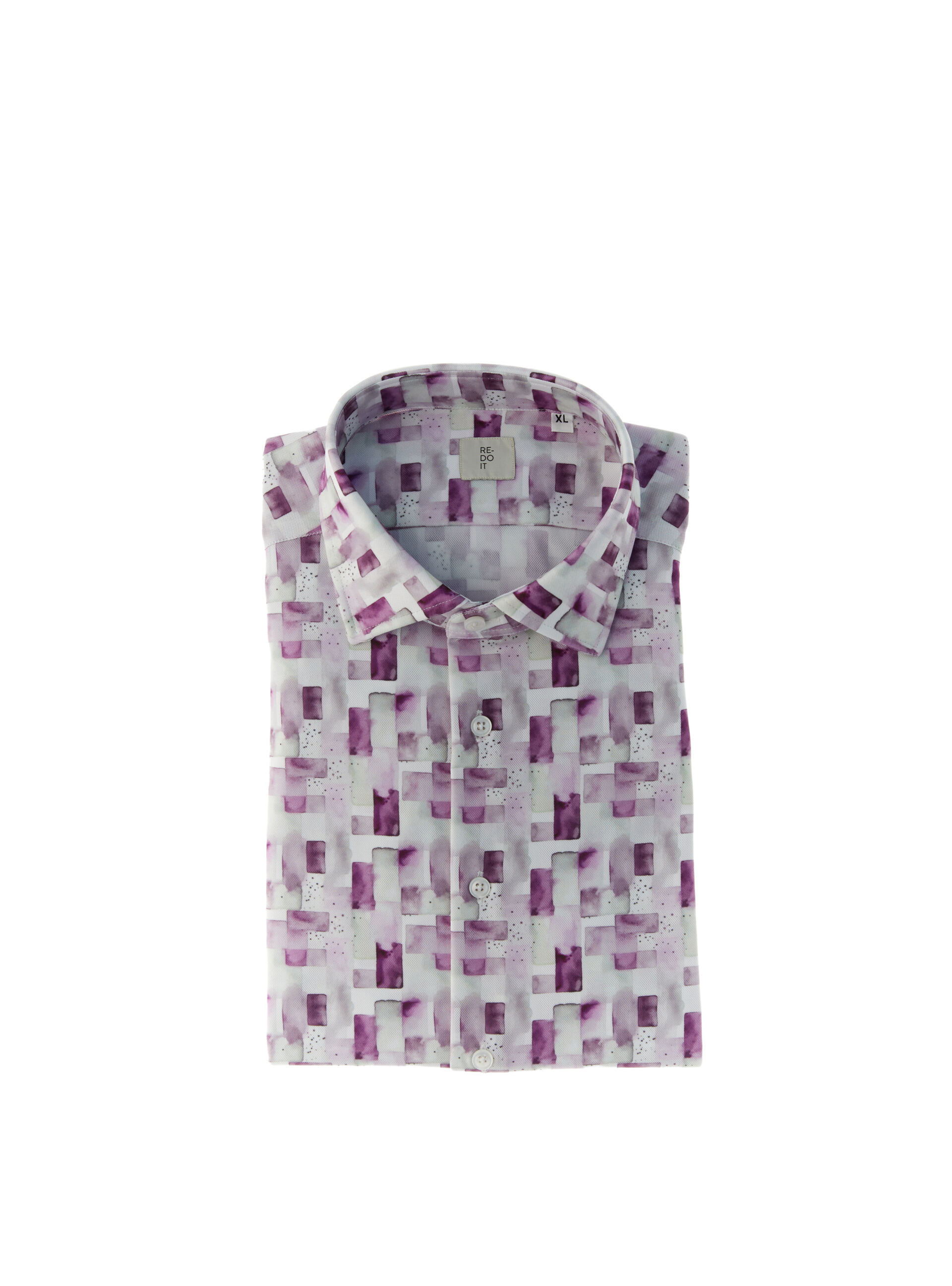 Camicia con fantasia LAVANDA