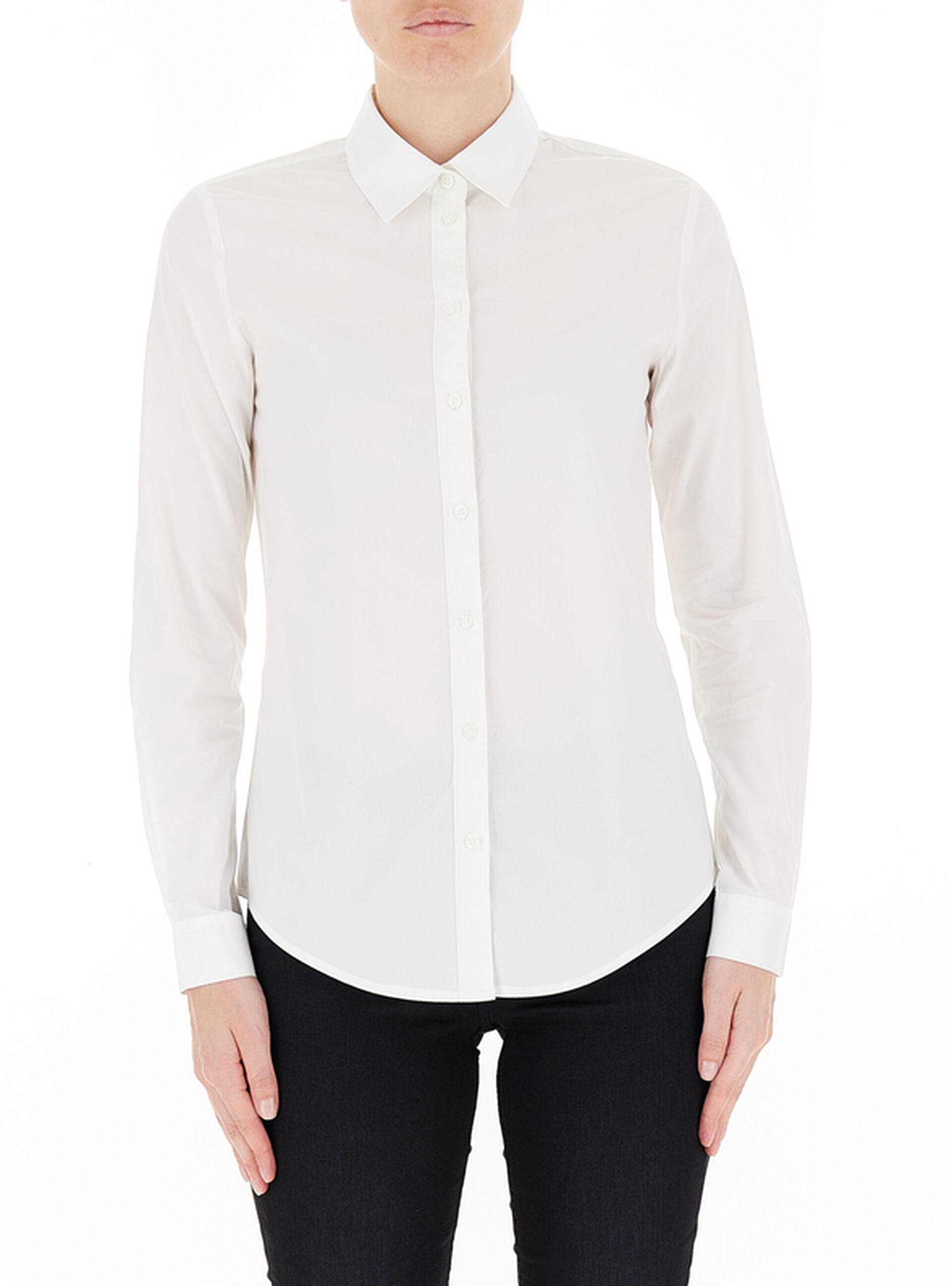 Camicia in cotone BIANCO