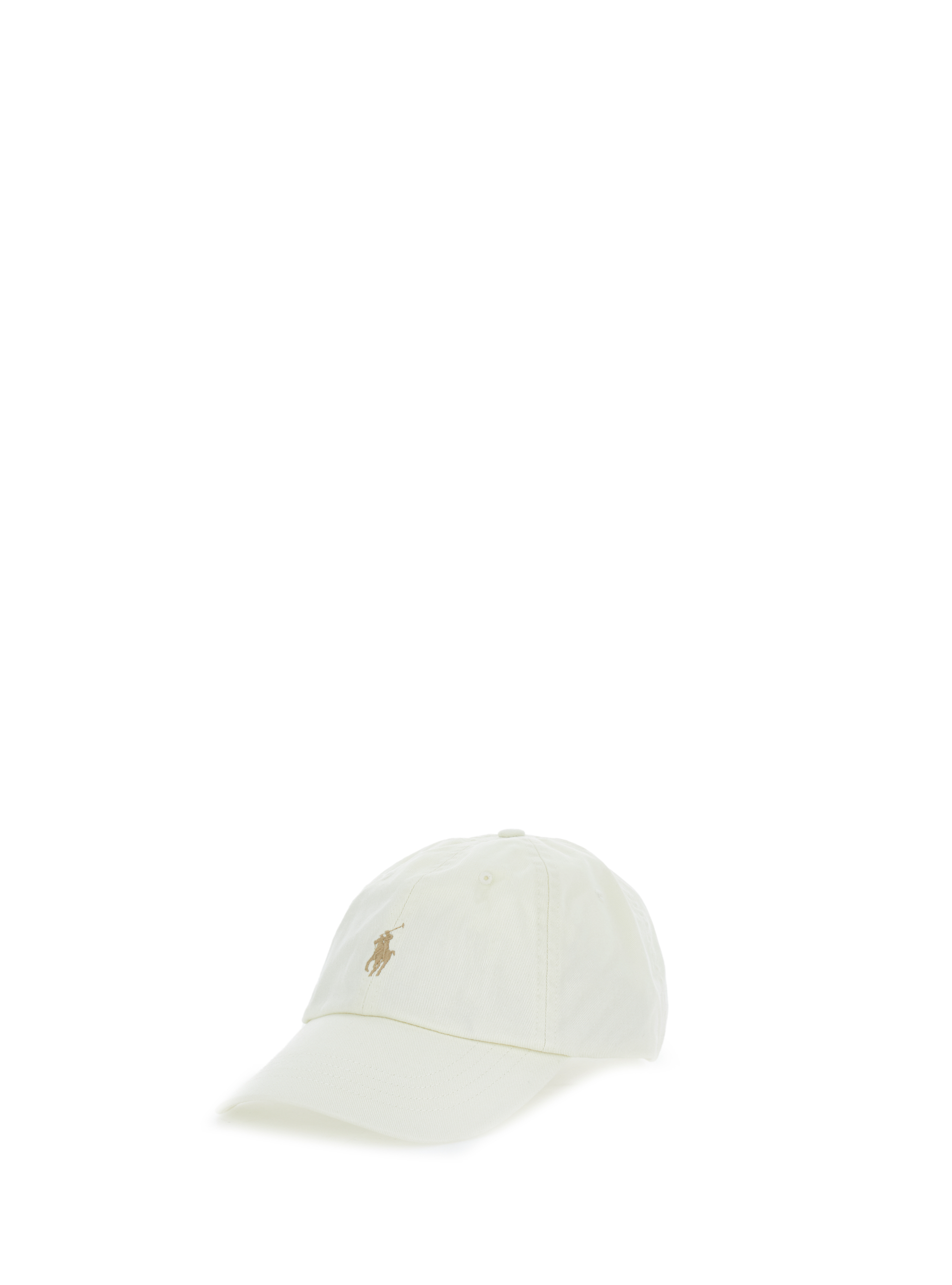 Cappello con visiera POLO AVORIO U