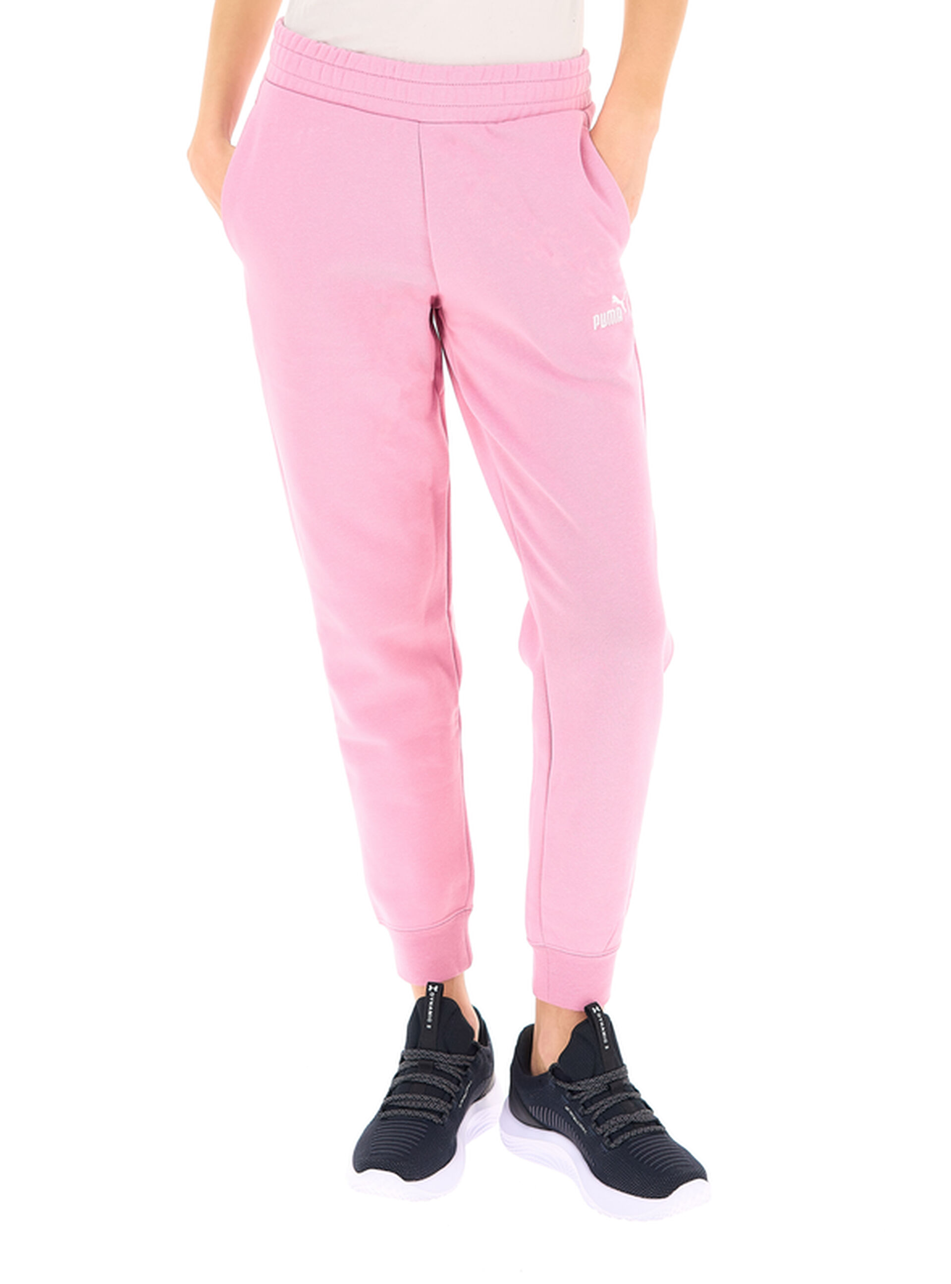 Puma Pantalone in felpa ROSA XS