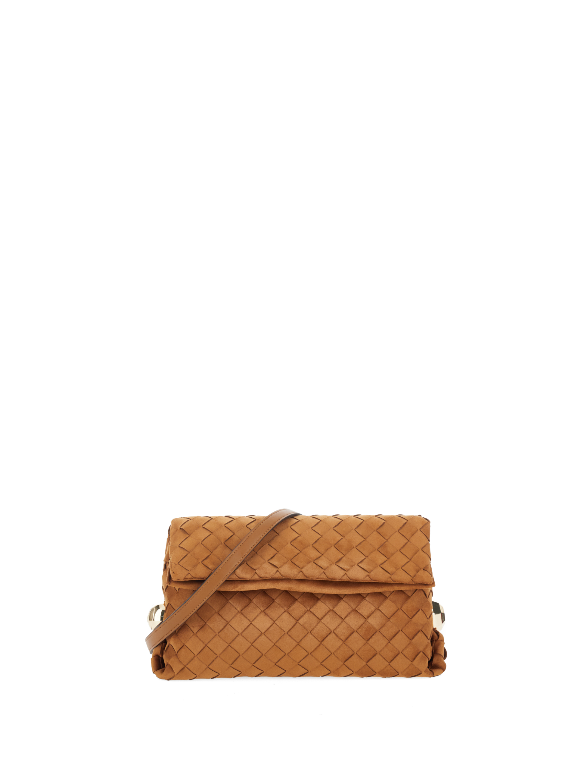 LIU JO Borsa intrecciata COGNAC