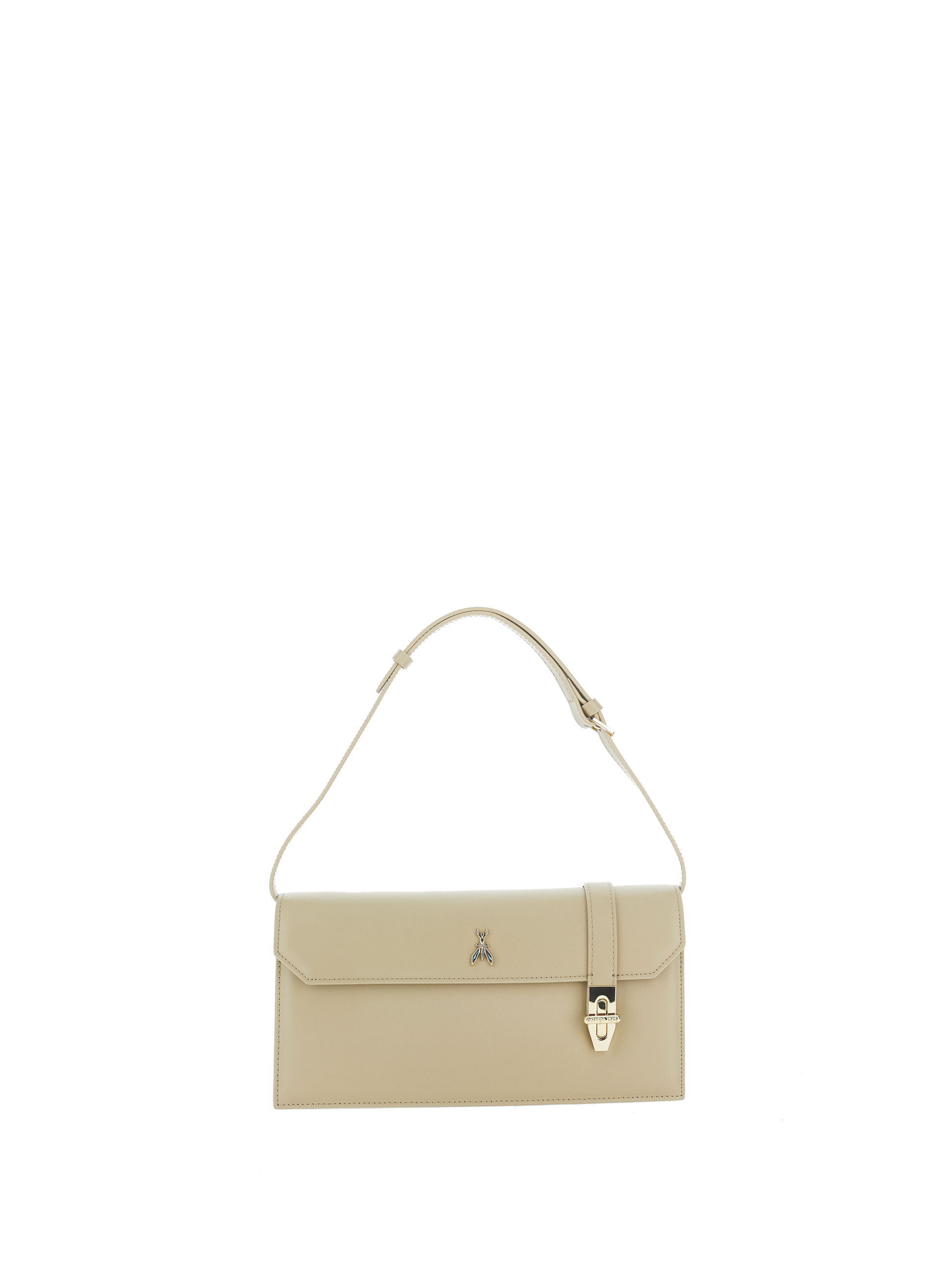 PATRIZIA PEPE Borsa in pelle BEIGE