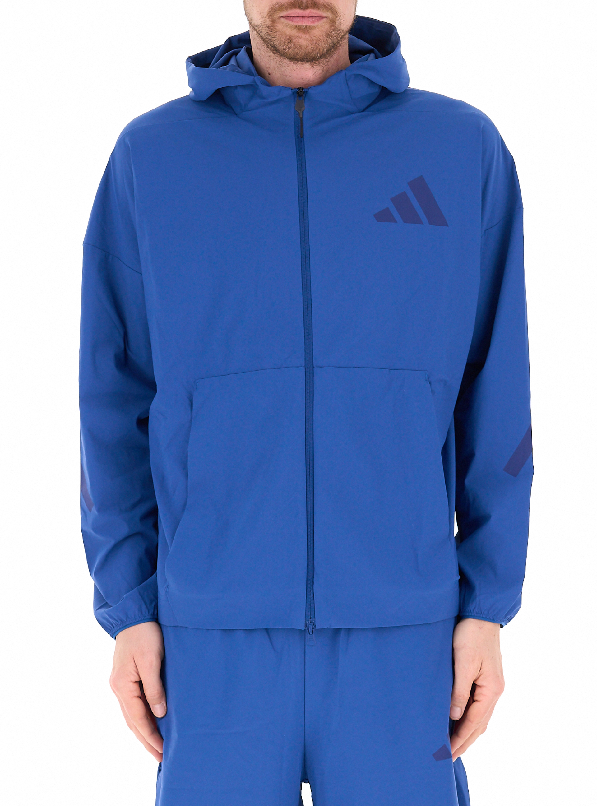 Adidas Giubbino antivento BLU