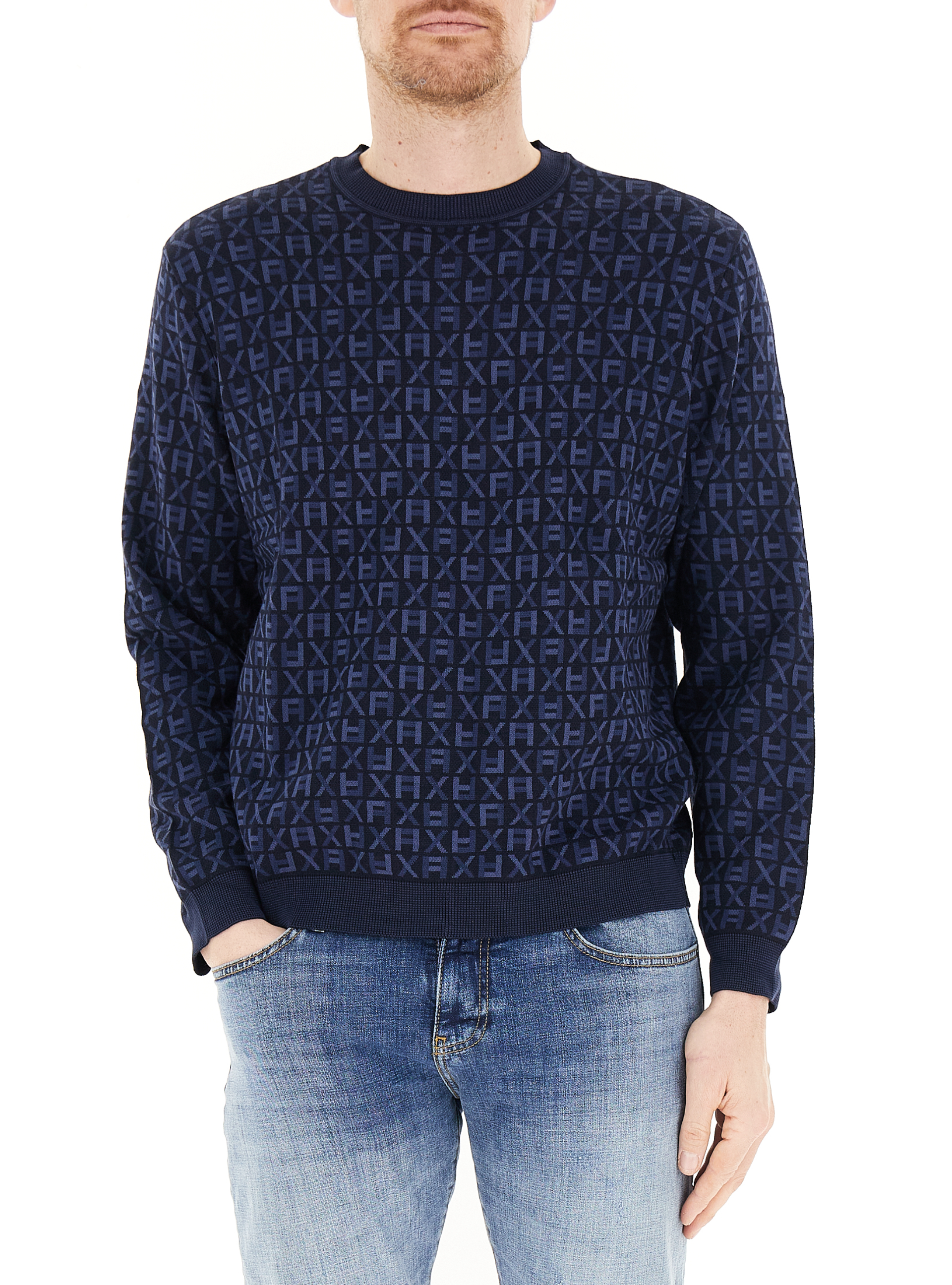 Maglione in cotone BLU NAVY