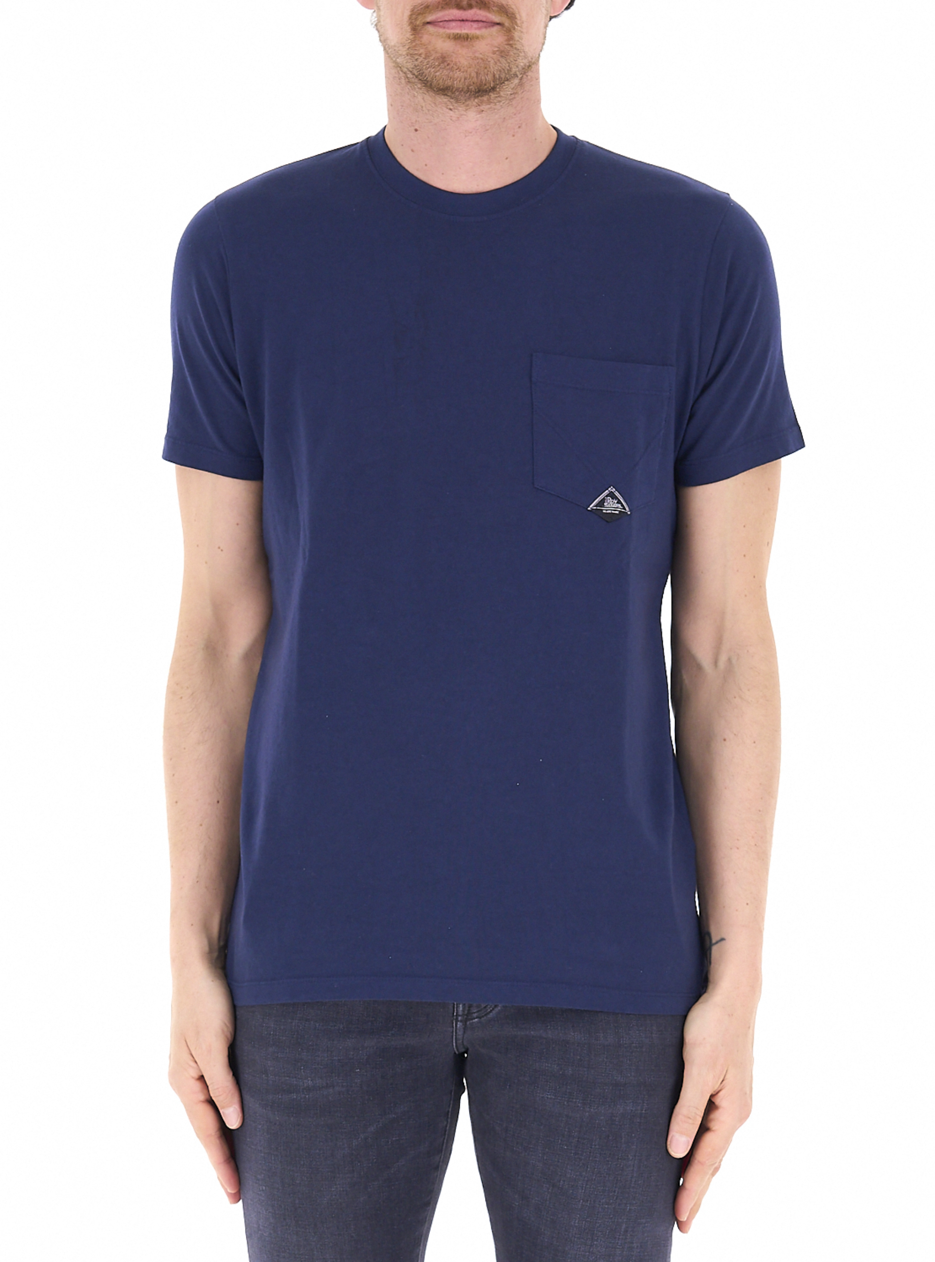 ROY ROGER'S T-shirt girocollo BLU