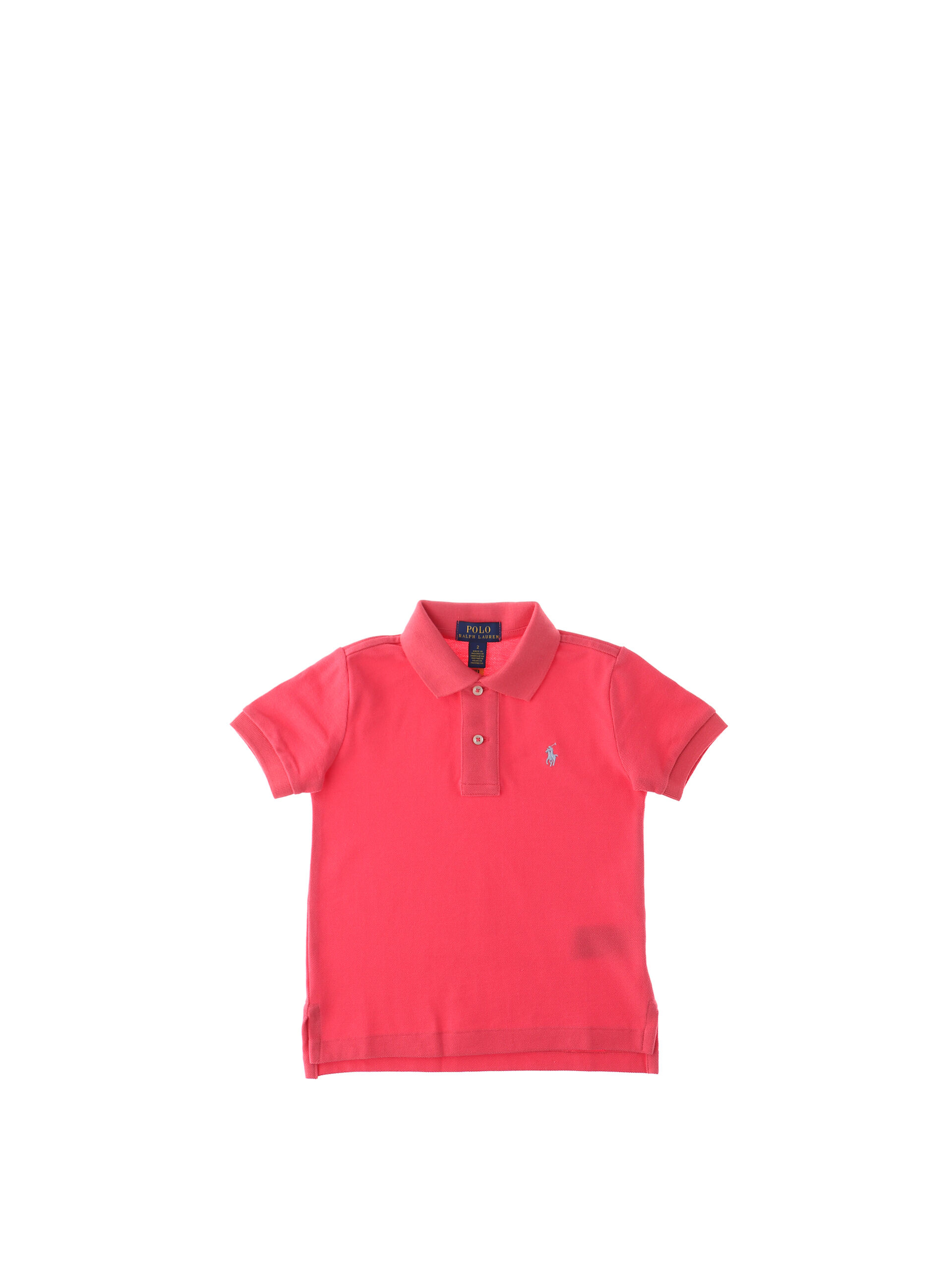 Polo in cotone POLO BOYS ROSA