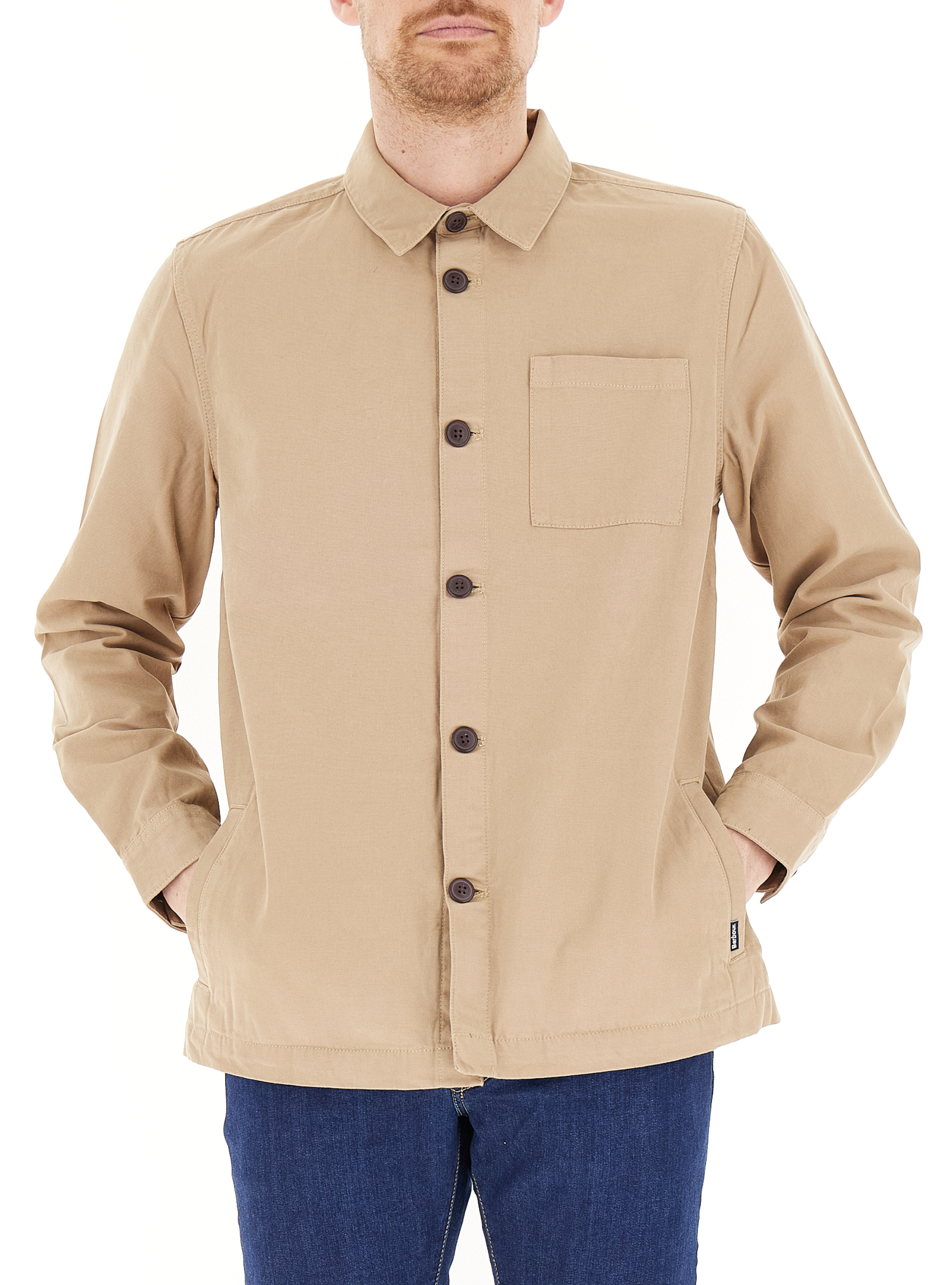 Barbour Giacca overshirt SABBIA S