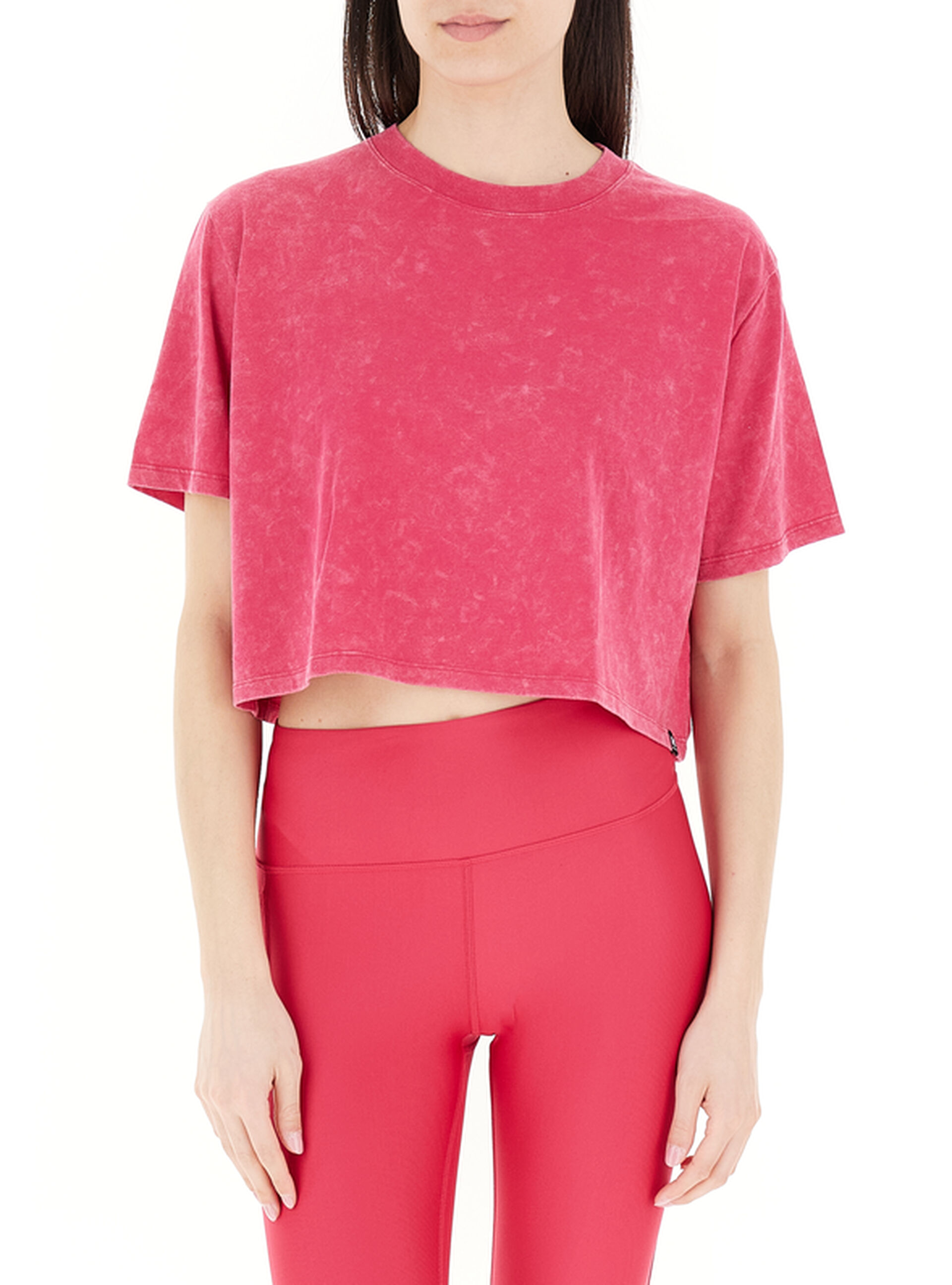 T-shirt cropped LAMPONE