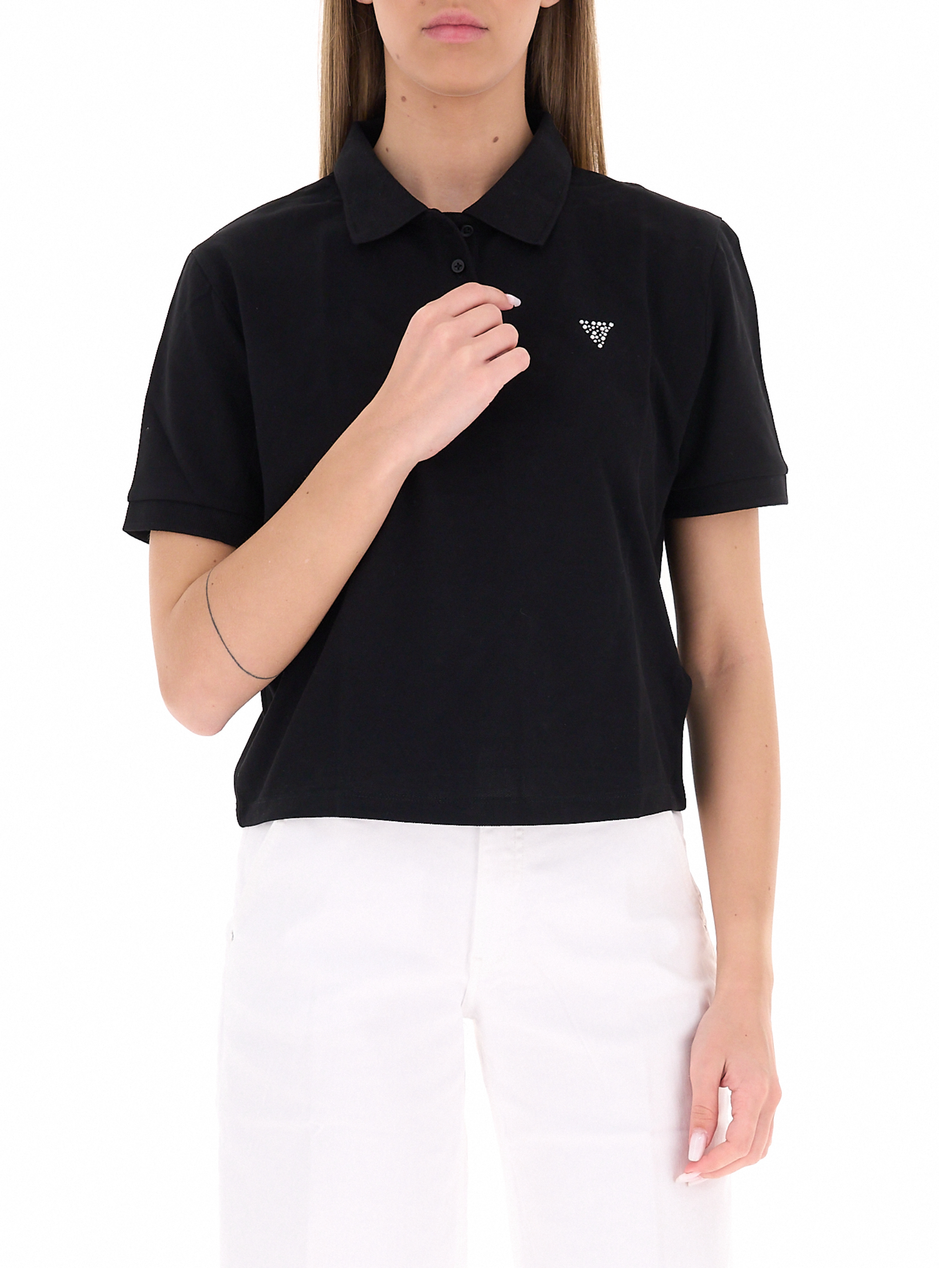 Guess Polo maniche corte NERO