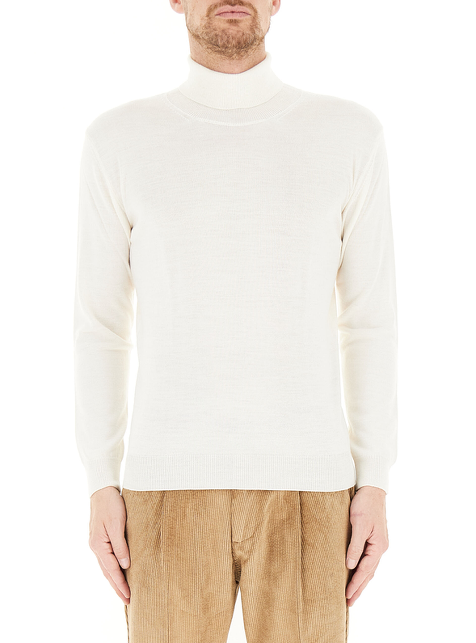 QB24 Dolcevita misto lana PANNA XL