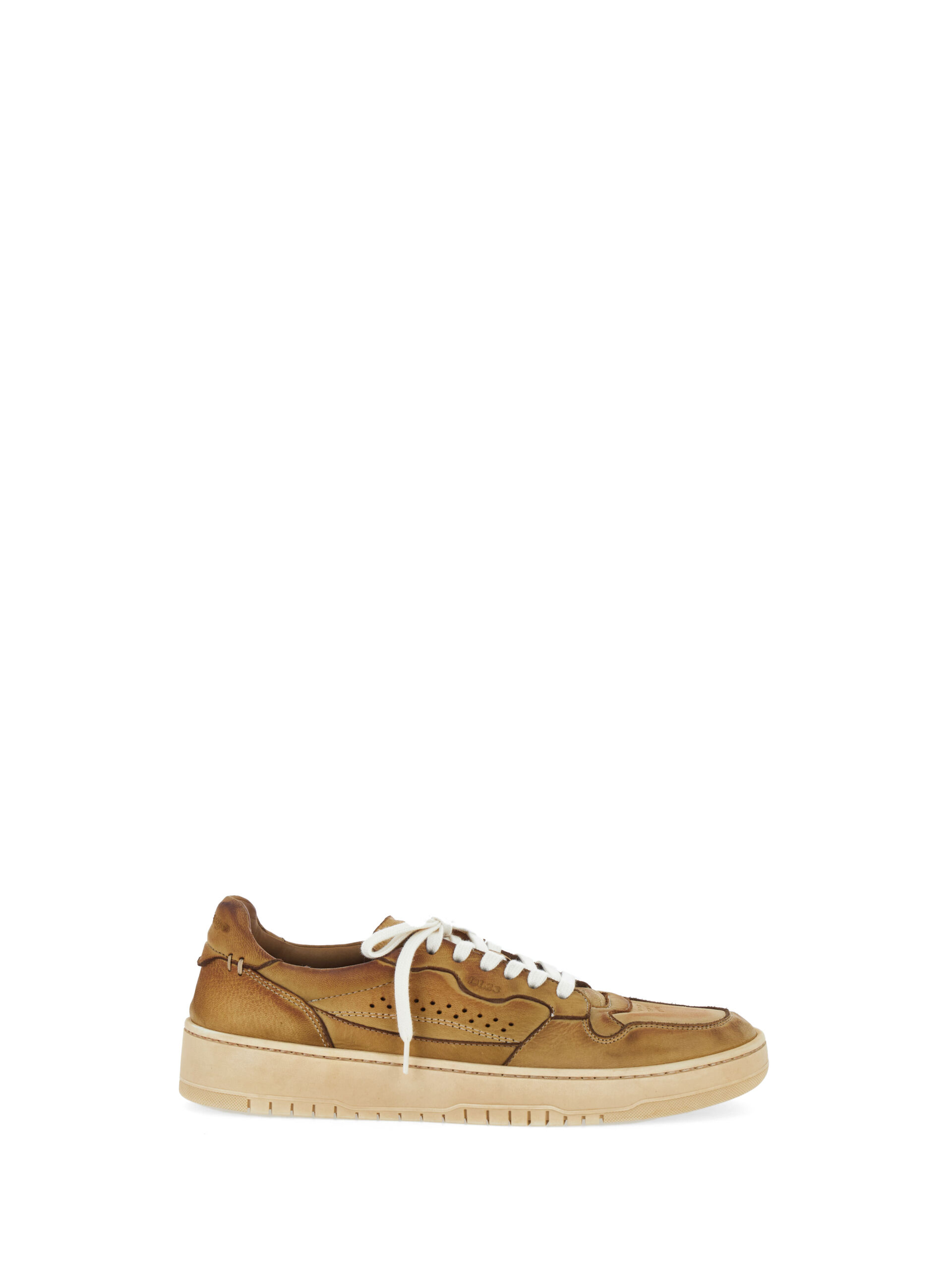 Sneakers in pelle MARRONE CHIARO 45
