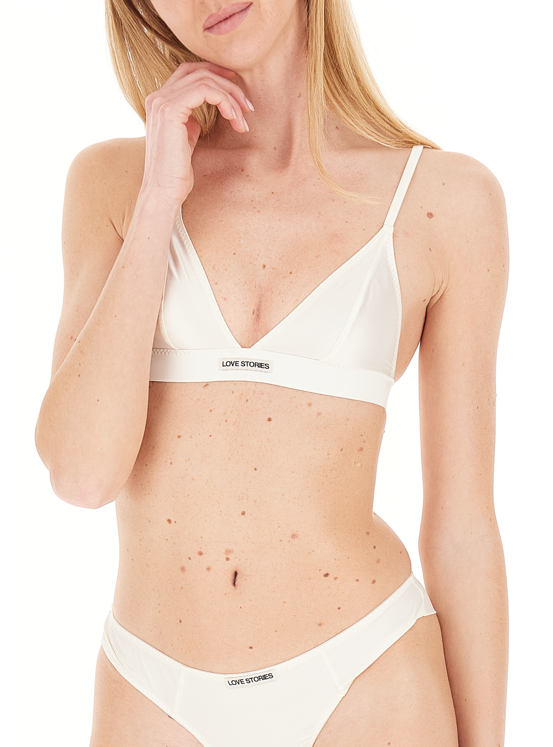 Reggiseno a triangolo AVORIO 80A/B