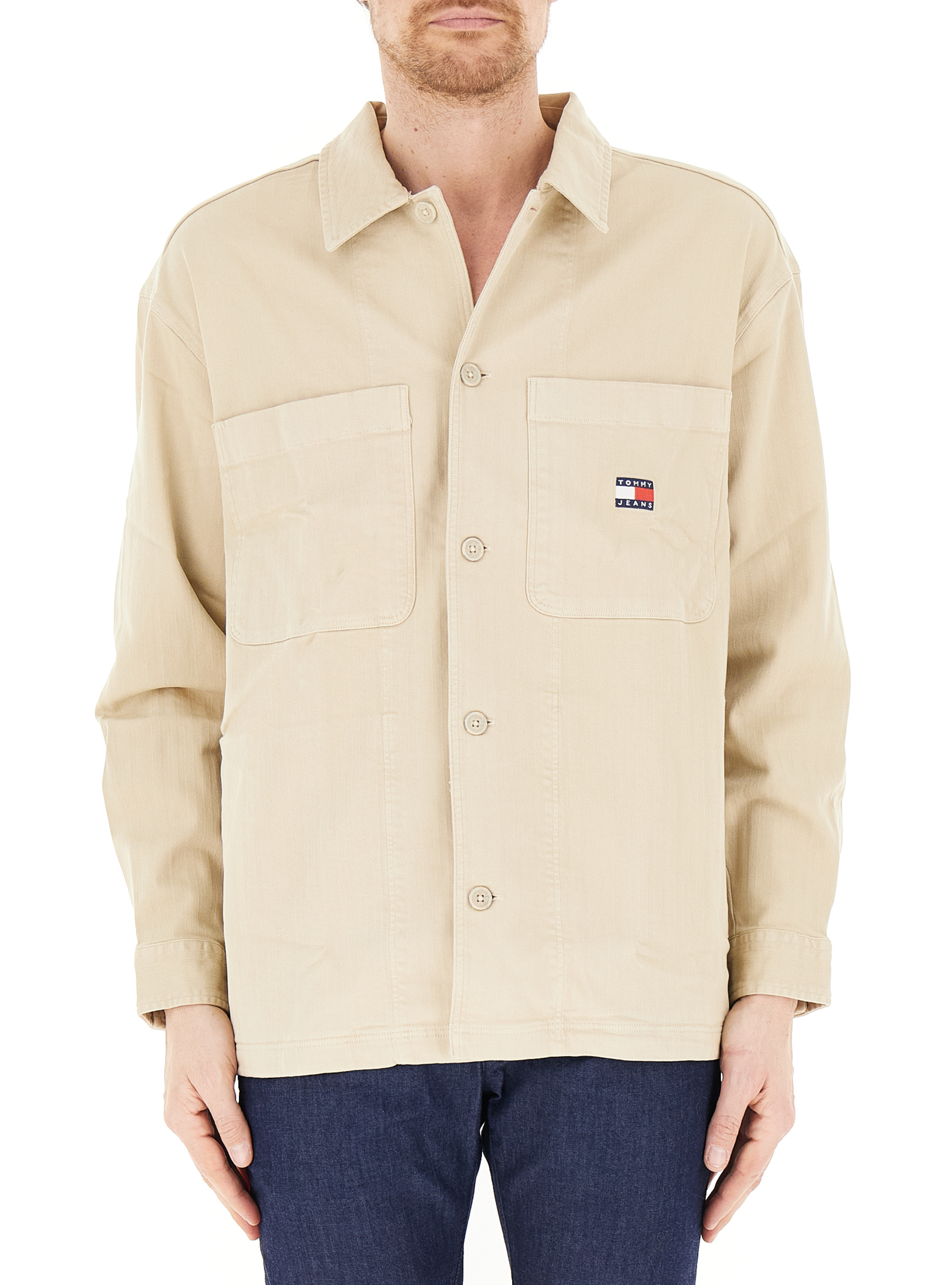 Camicia overshirt BEIGE S