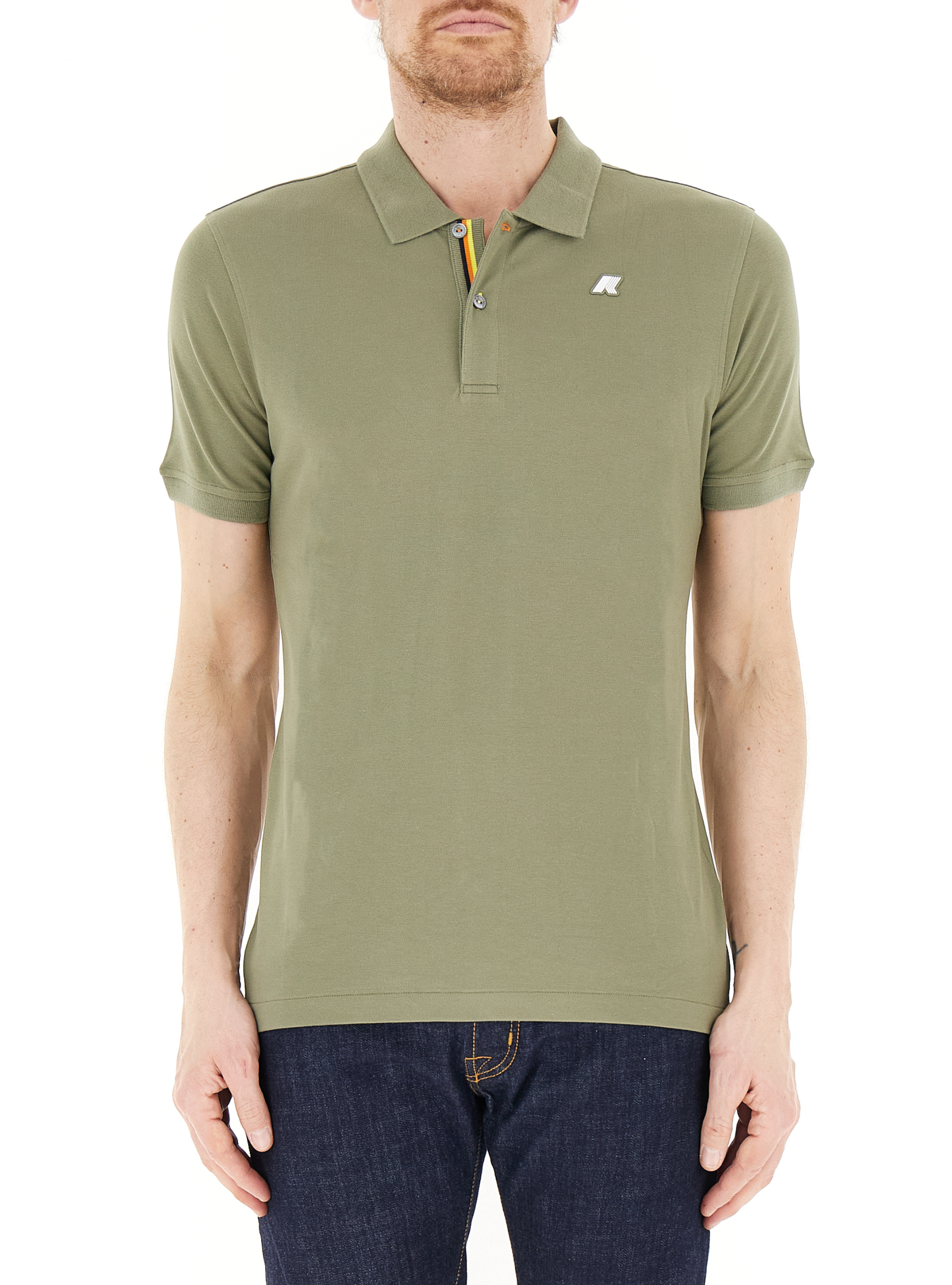 K-way Polo in cotone SALVIA