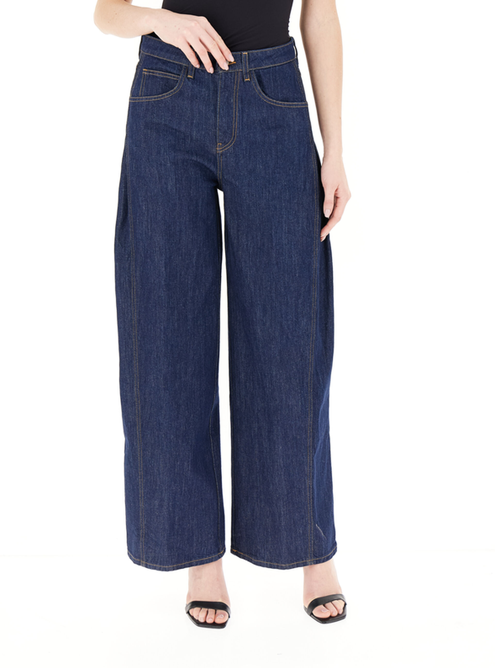 DONDUP Jeans wide leg BLU