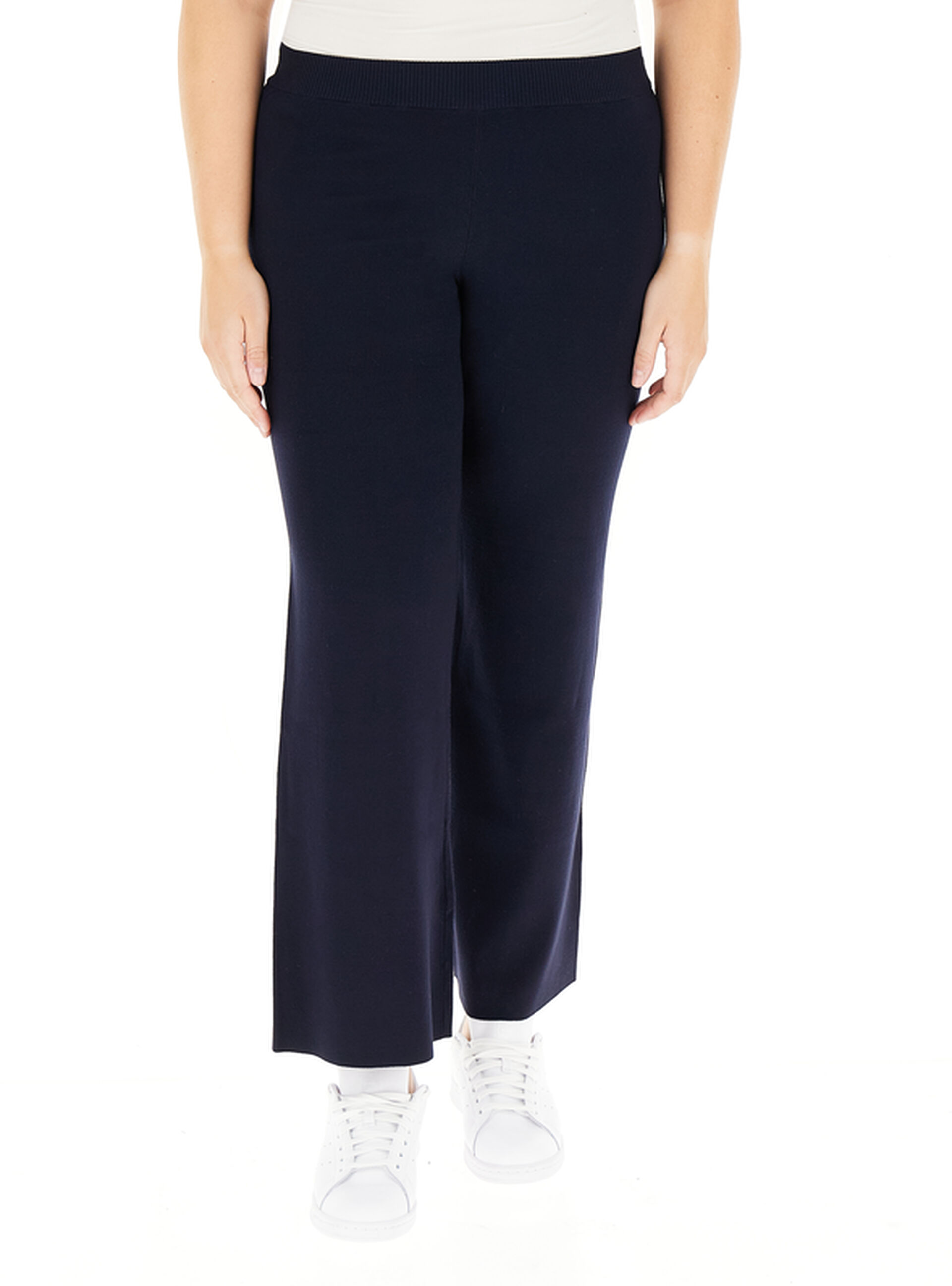 Pantalone flare BLU NOTTE