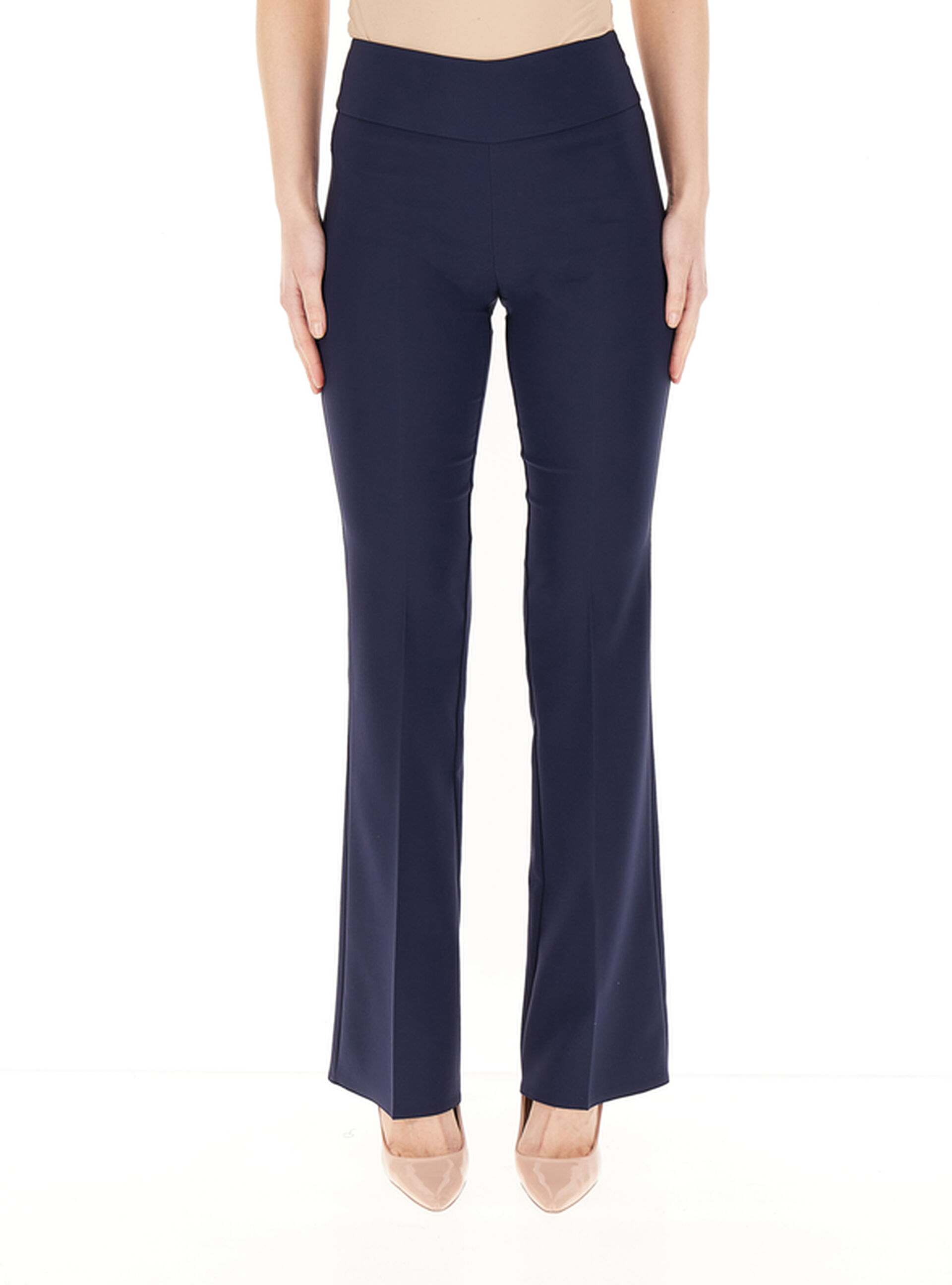 Pantalone Flare BLU NOTTE