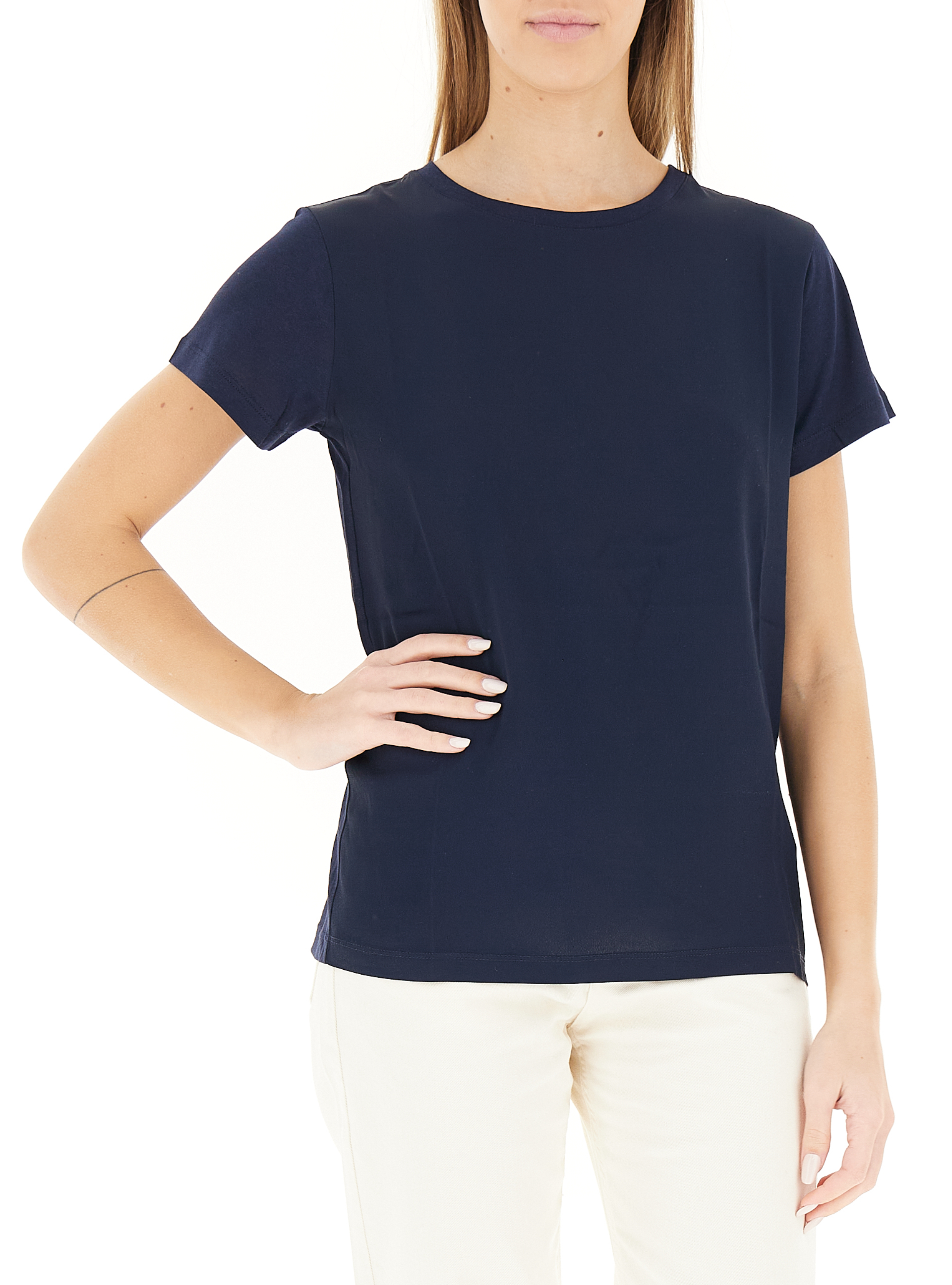 SEVENTY T-shirt girocollo BLU NAVY