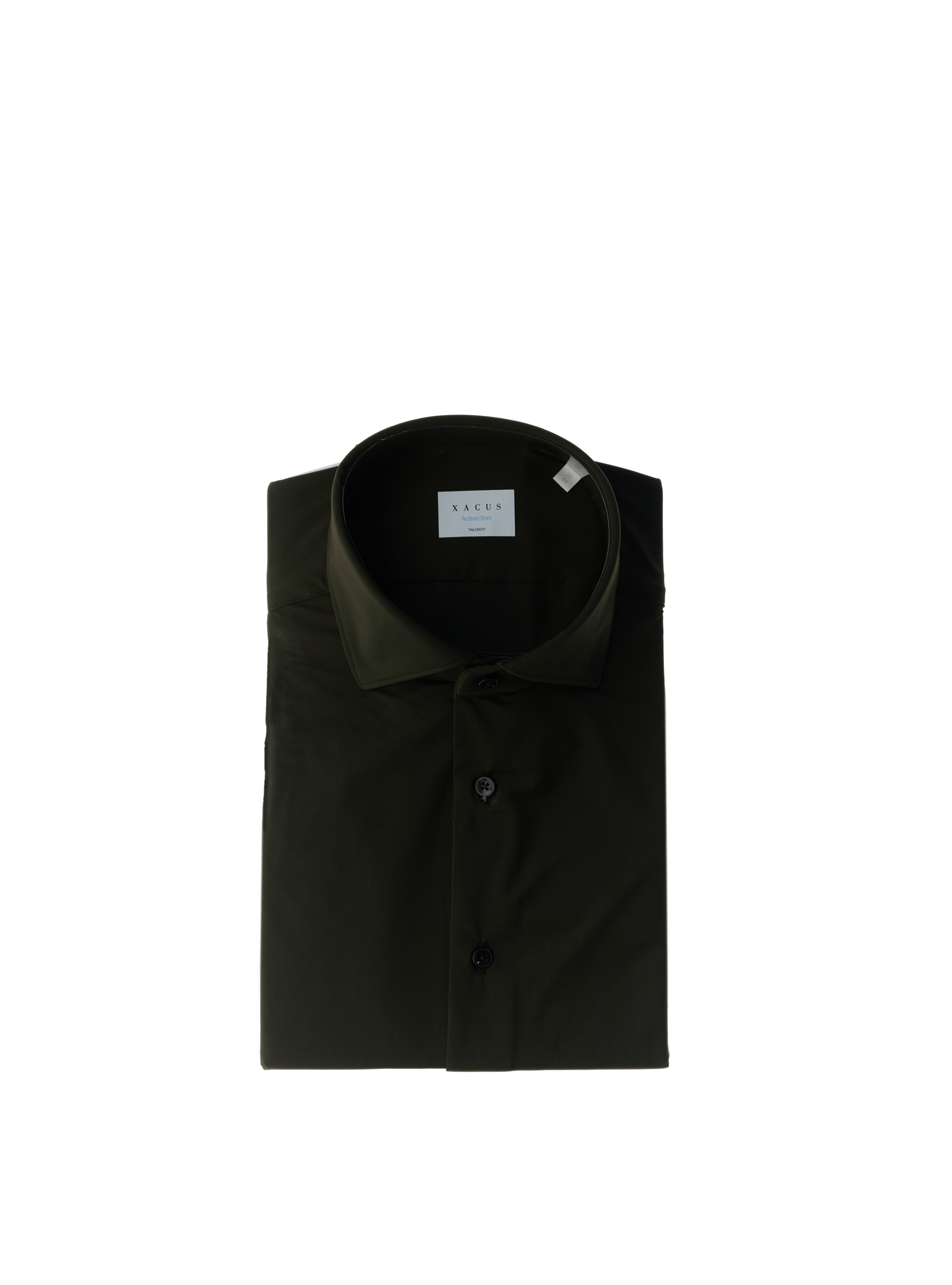 Camicia active tailor fit VERDE SCURO 41