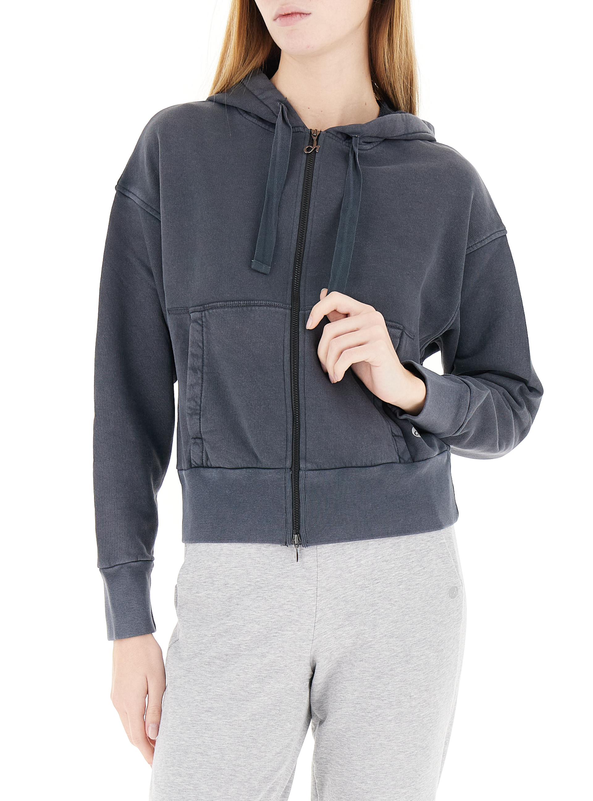 DEHA Felpa con zip PIOMBO L