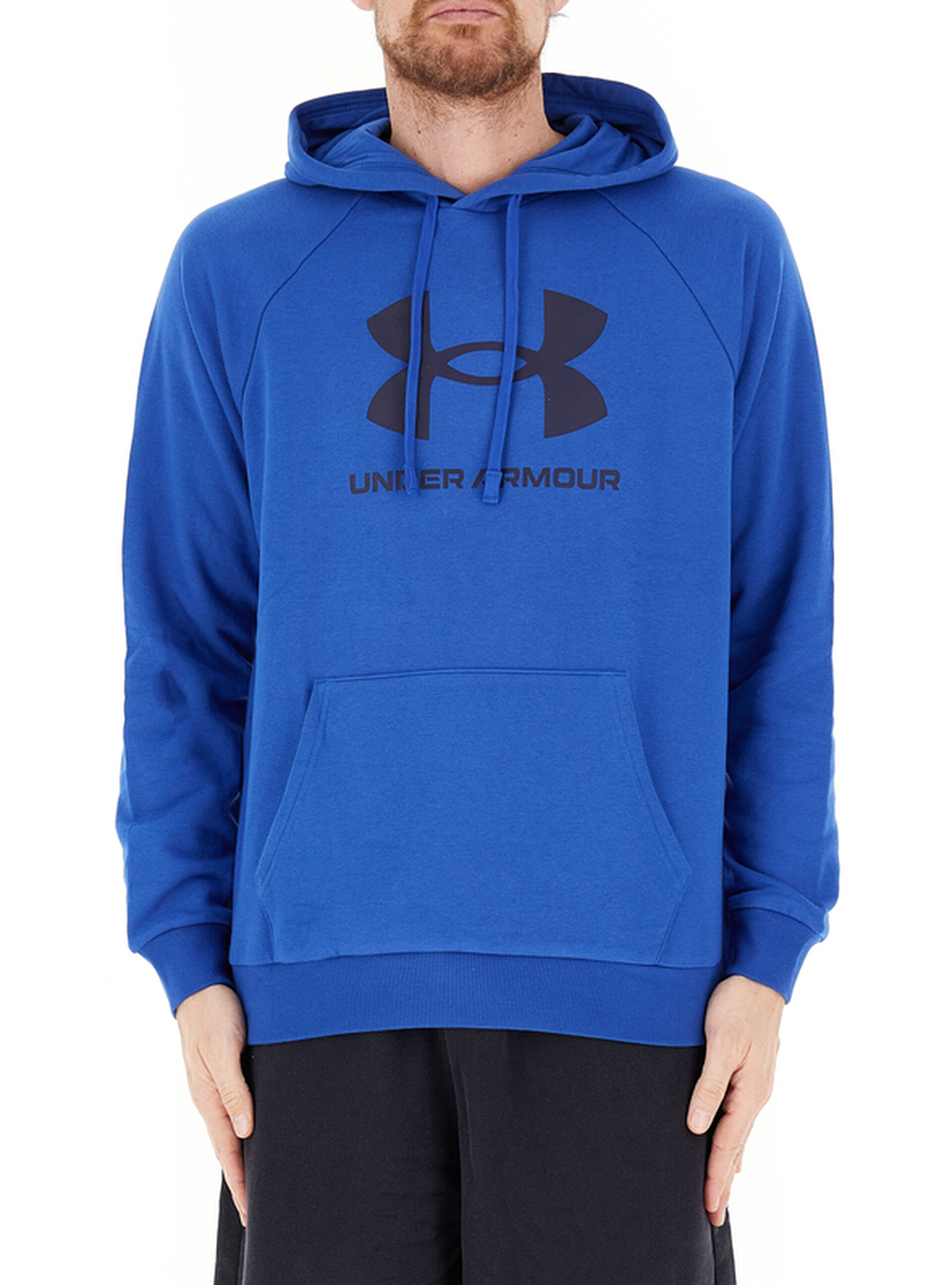 Felpa con cappuccio BLU