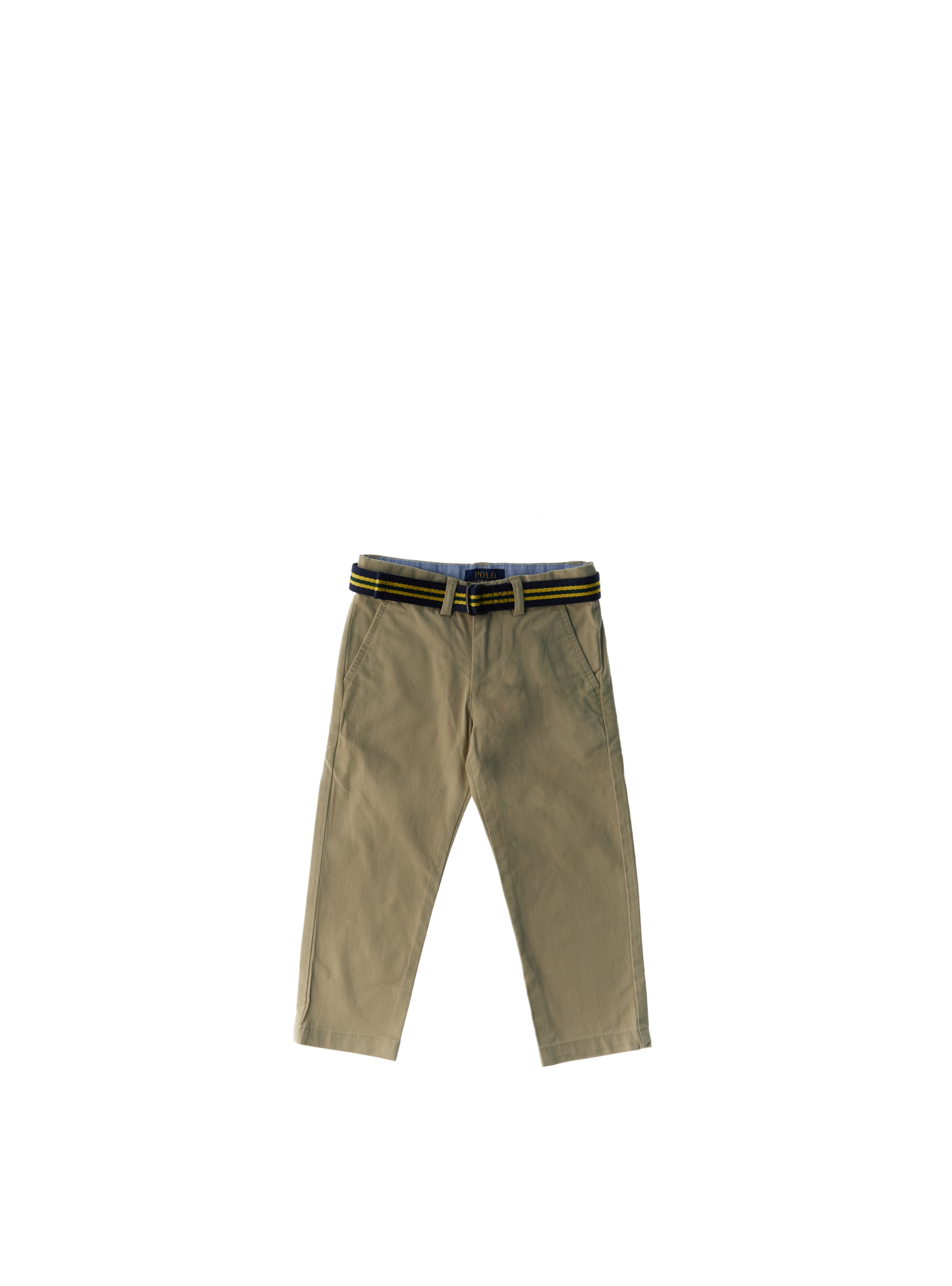 Pantalone con cintura POLO BOYS BEIGE
