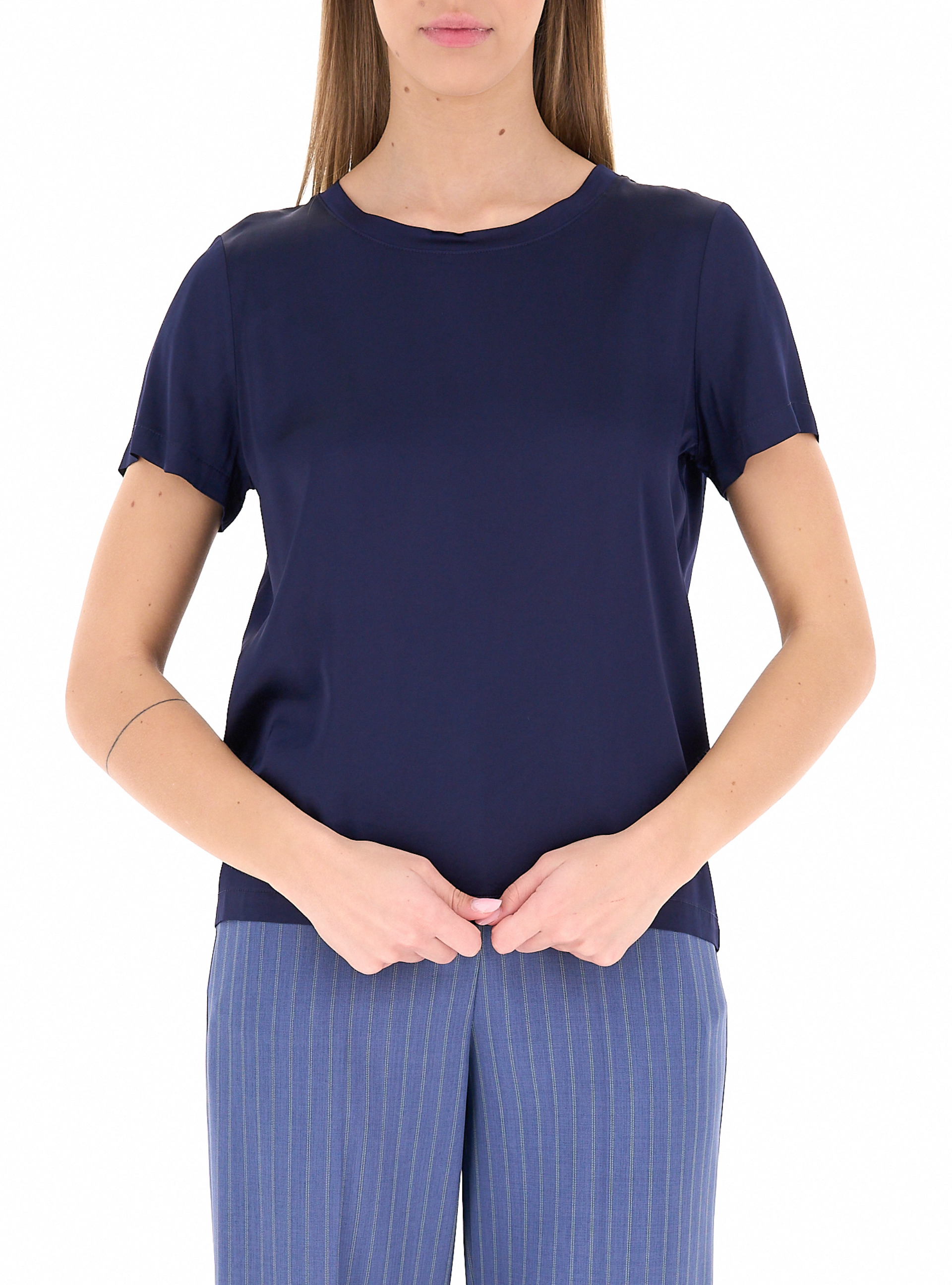 VICOLO Blusa in viscosa BLU NAVY M
