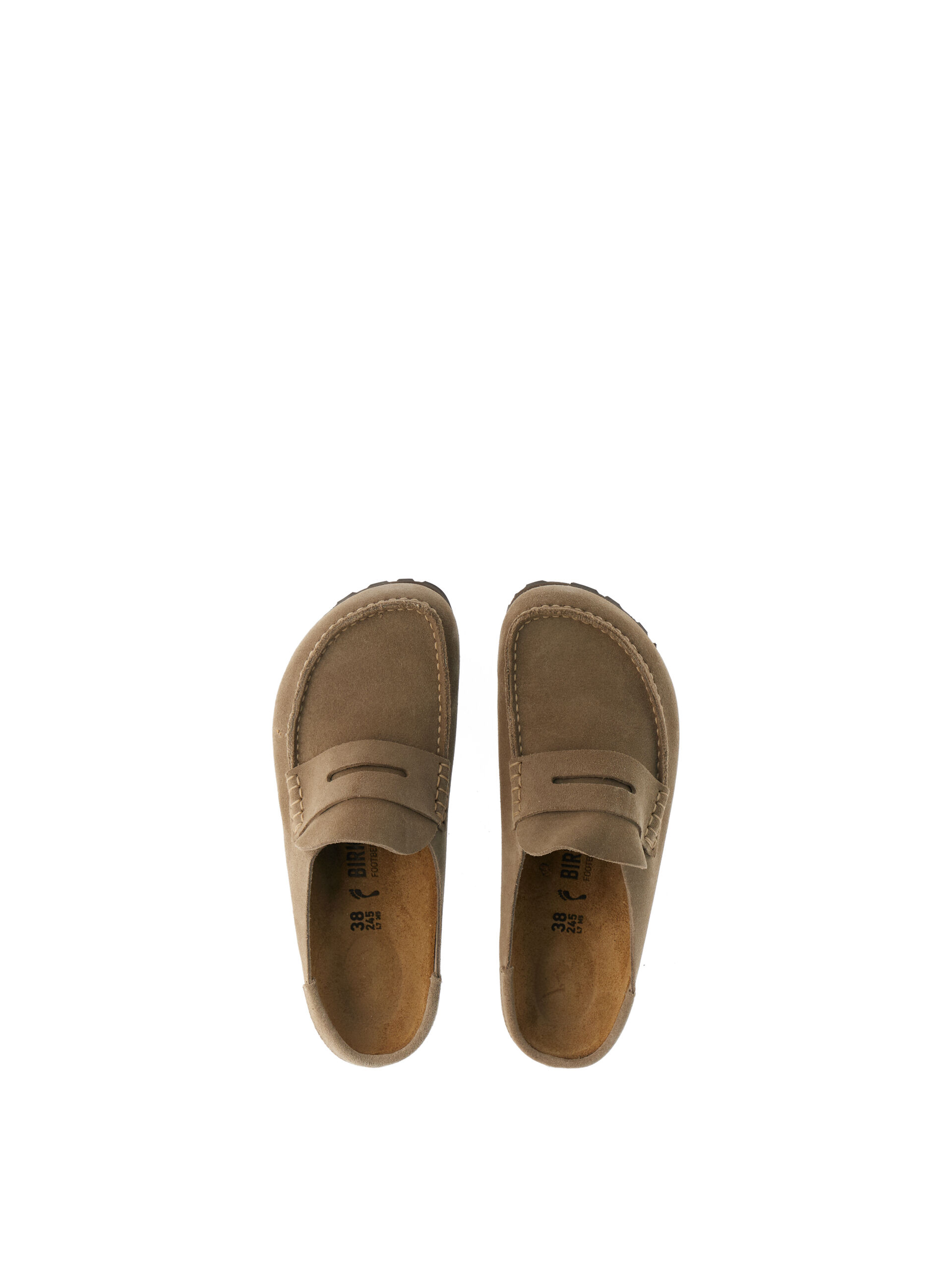 Ciabatte mocassino MARRONE CHIARO