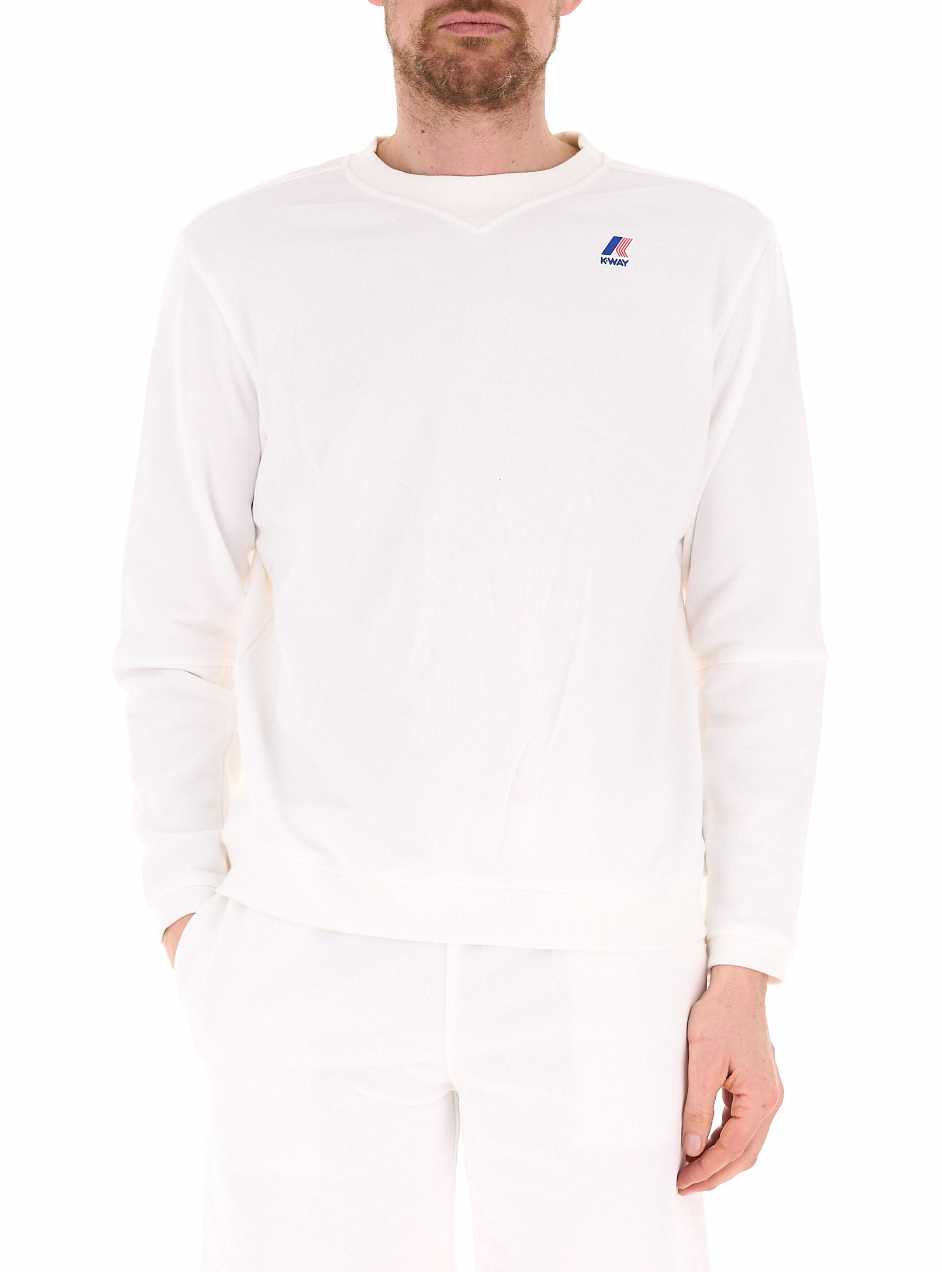 K-way Felpa in cotone PANNA M