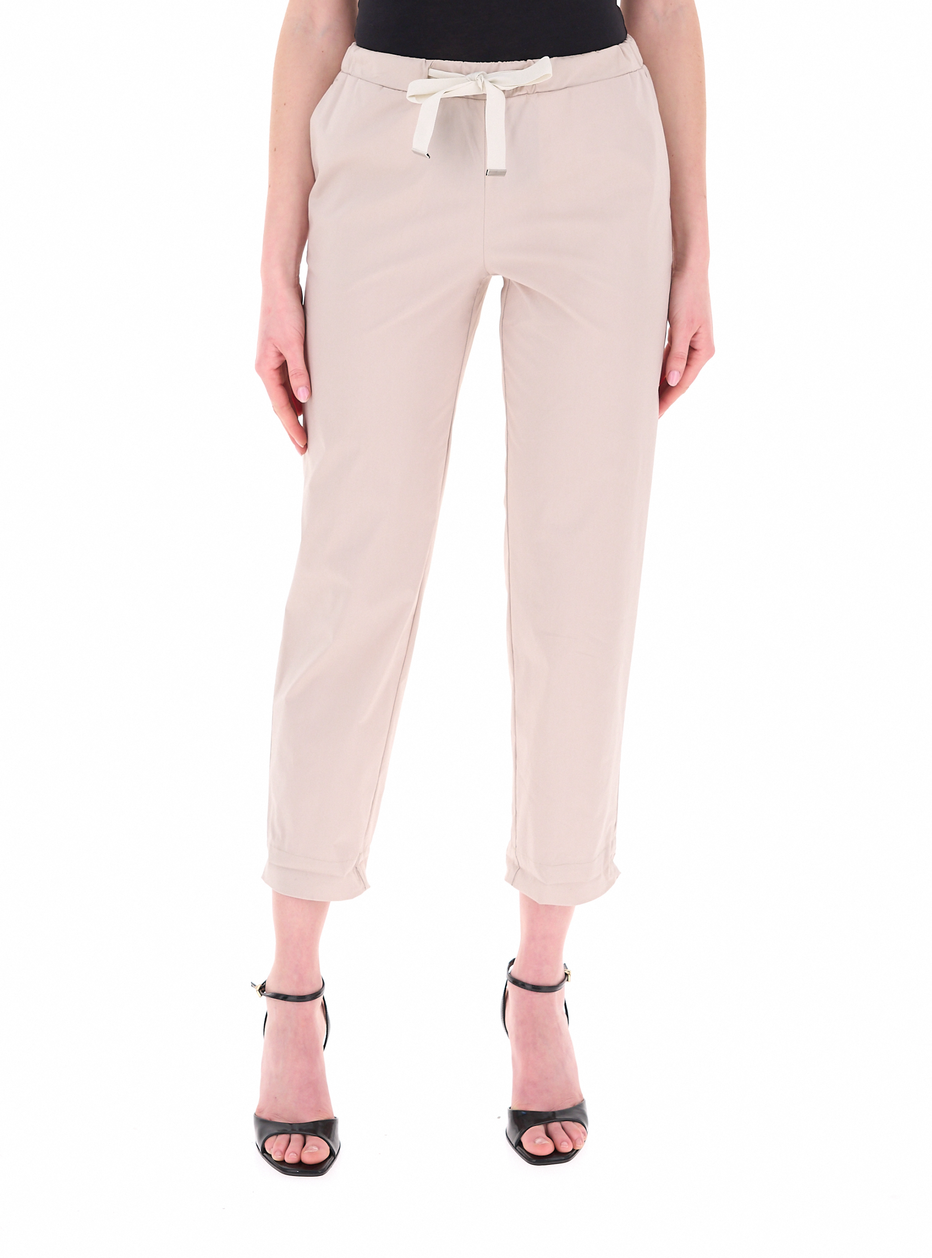 VICOLO Pantalone a sigaretta BEIGE
