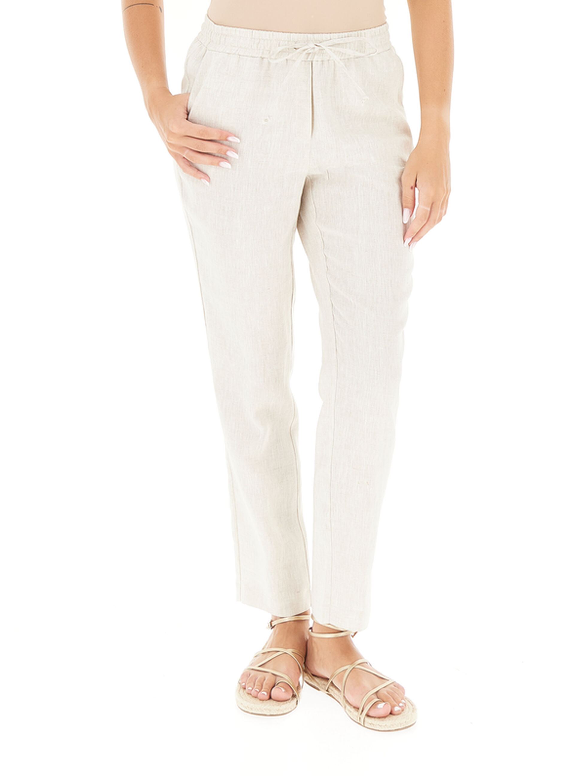 Pantalone a sigaretta BEIGE