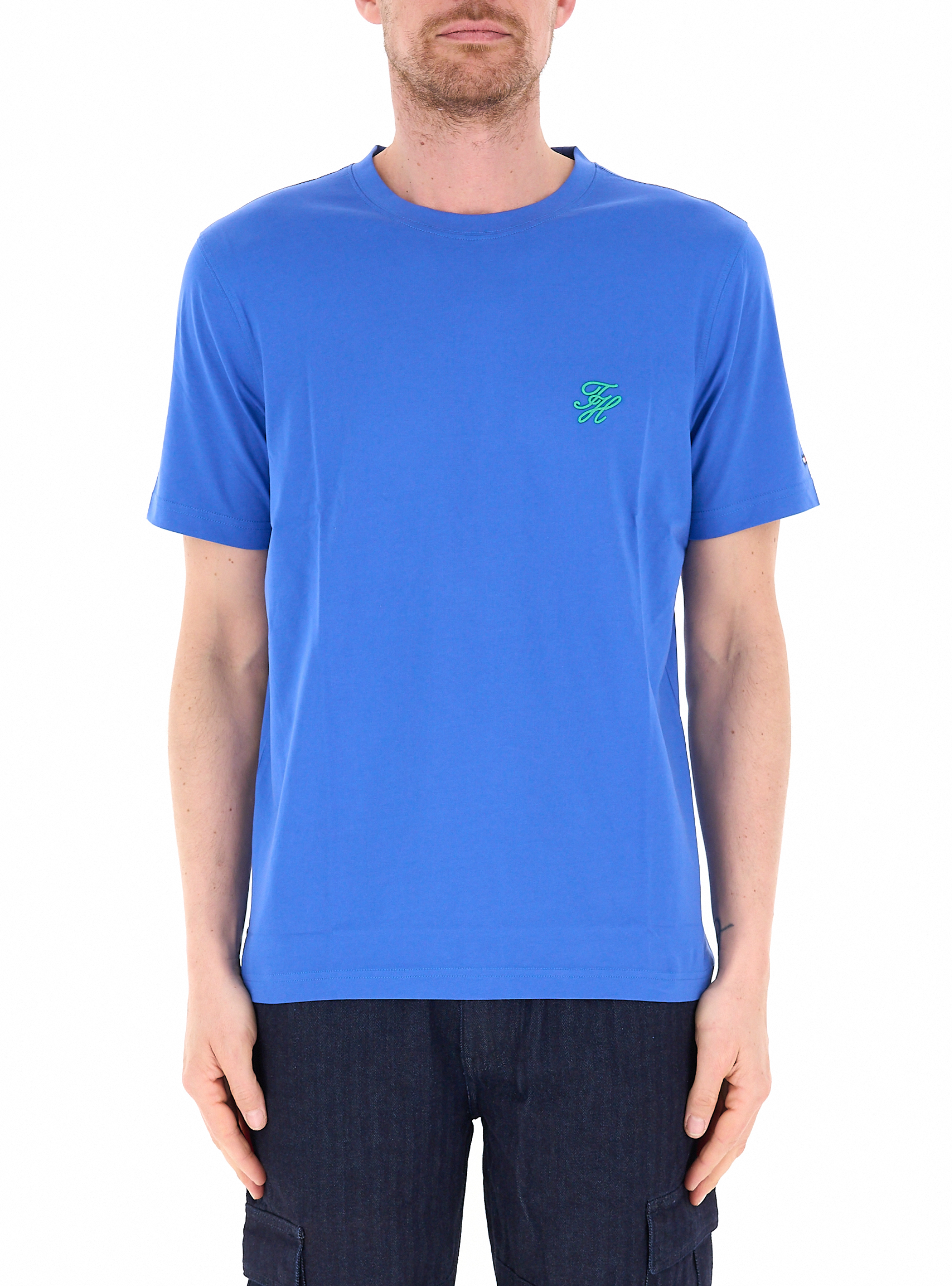 T-shirt girocollo BLU