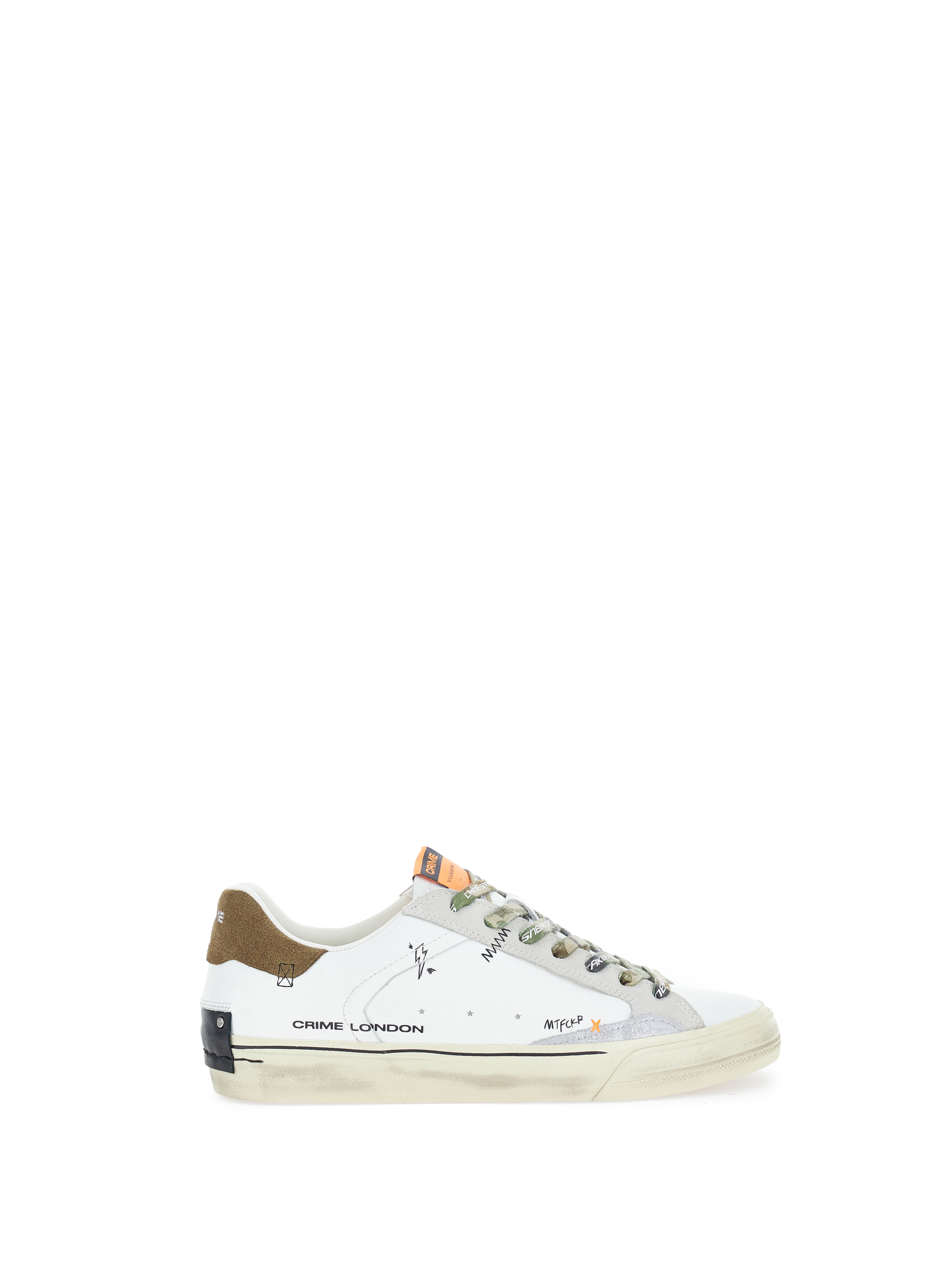 Sneakers Distressed BIANCO