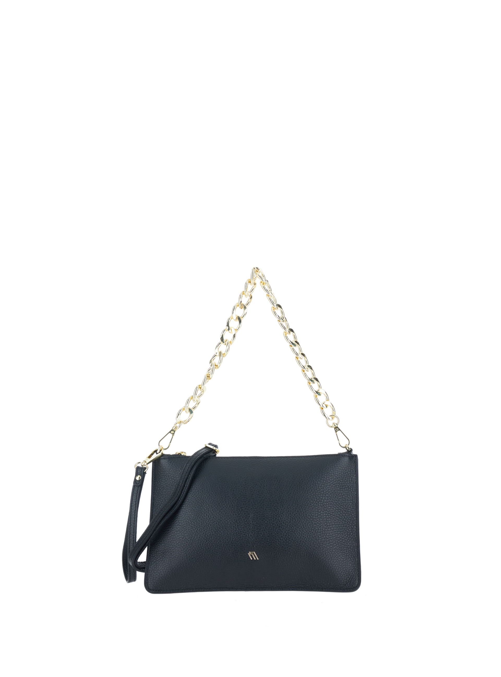 FRAU Borsa in pelle NERO U