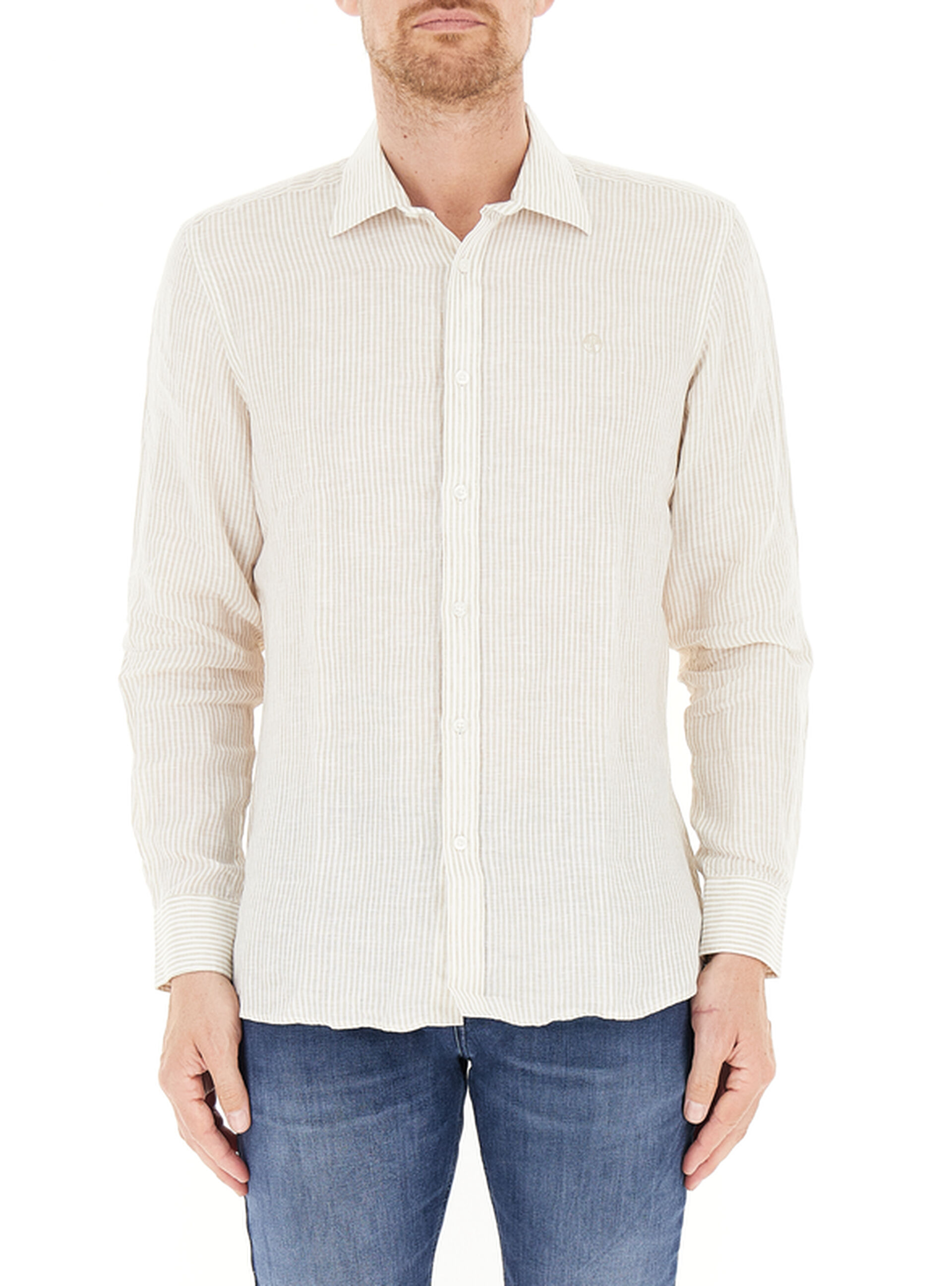 Camicia in lino BEIGE XL