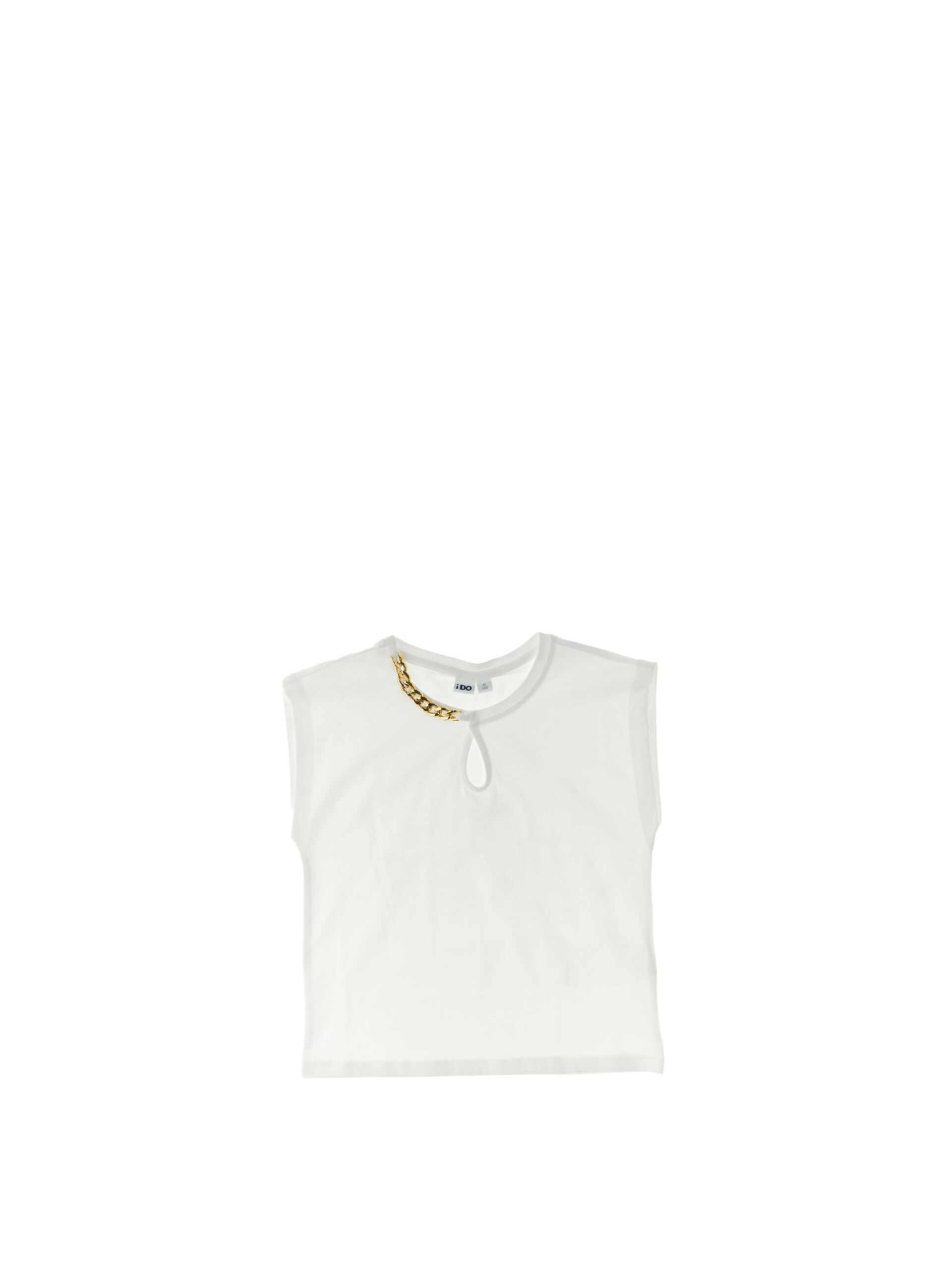 IDO T-shirt smanicata BIANCO L