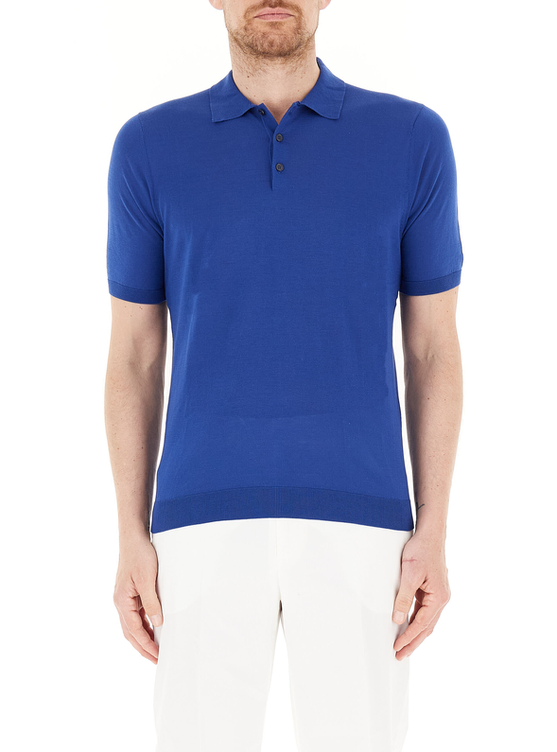 BALLANTYNE Polo in maglia BLU 48