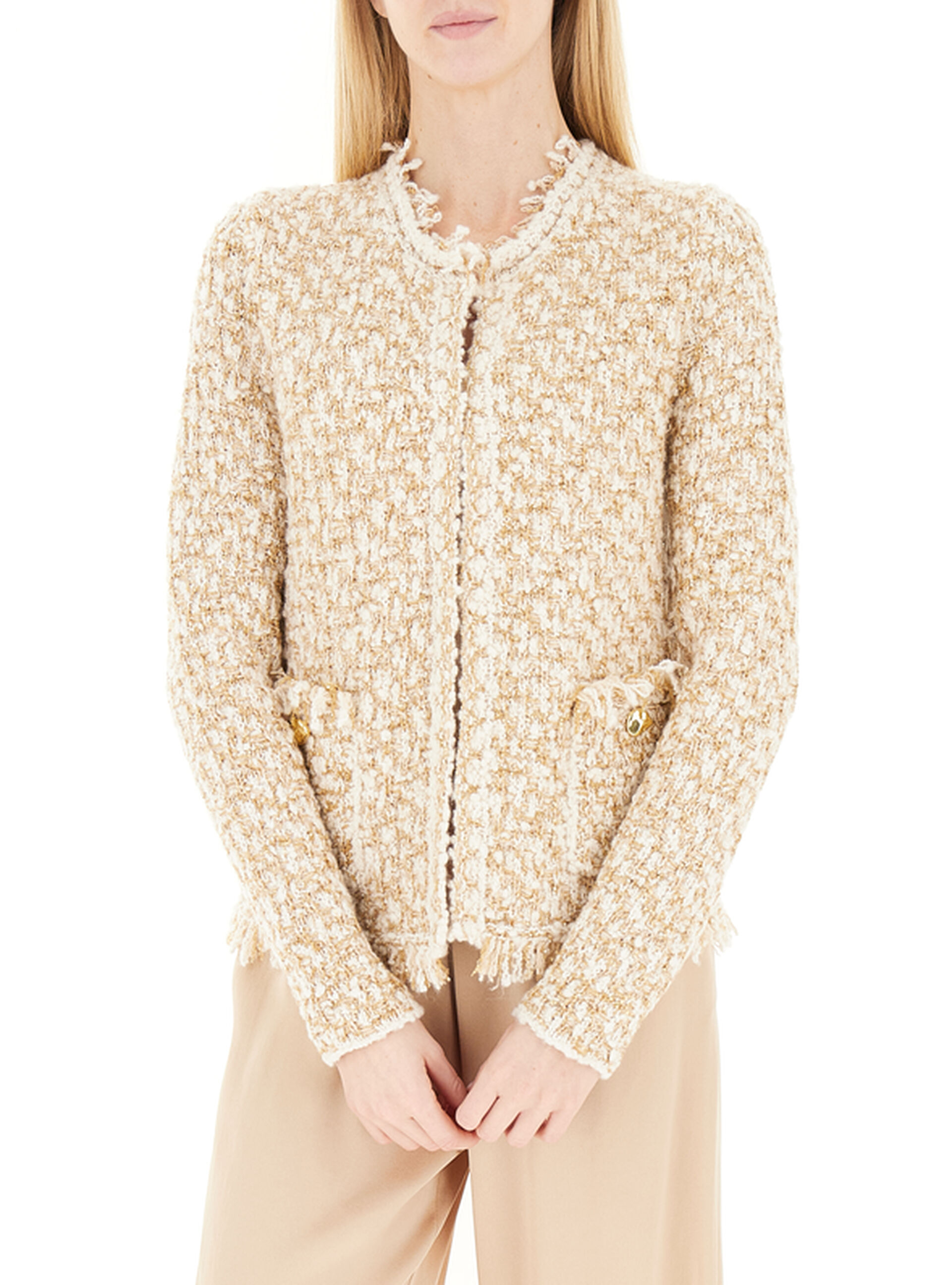 Giacca in tweed BEIGE 42