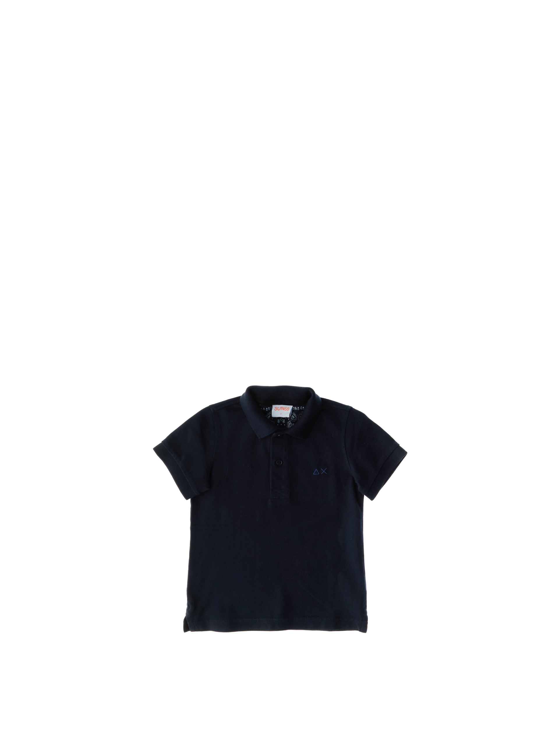 SUN68 Polo maniche corte BLU NAVY