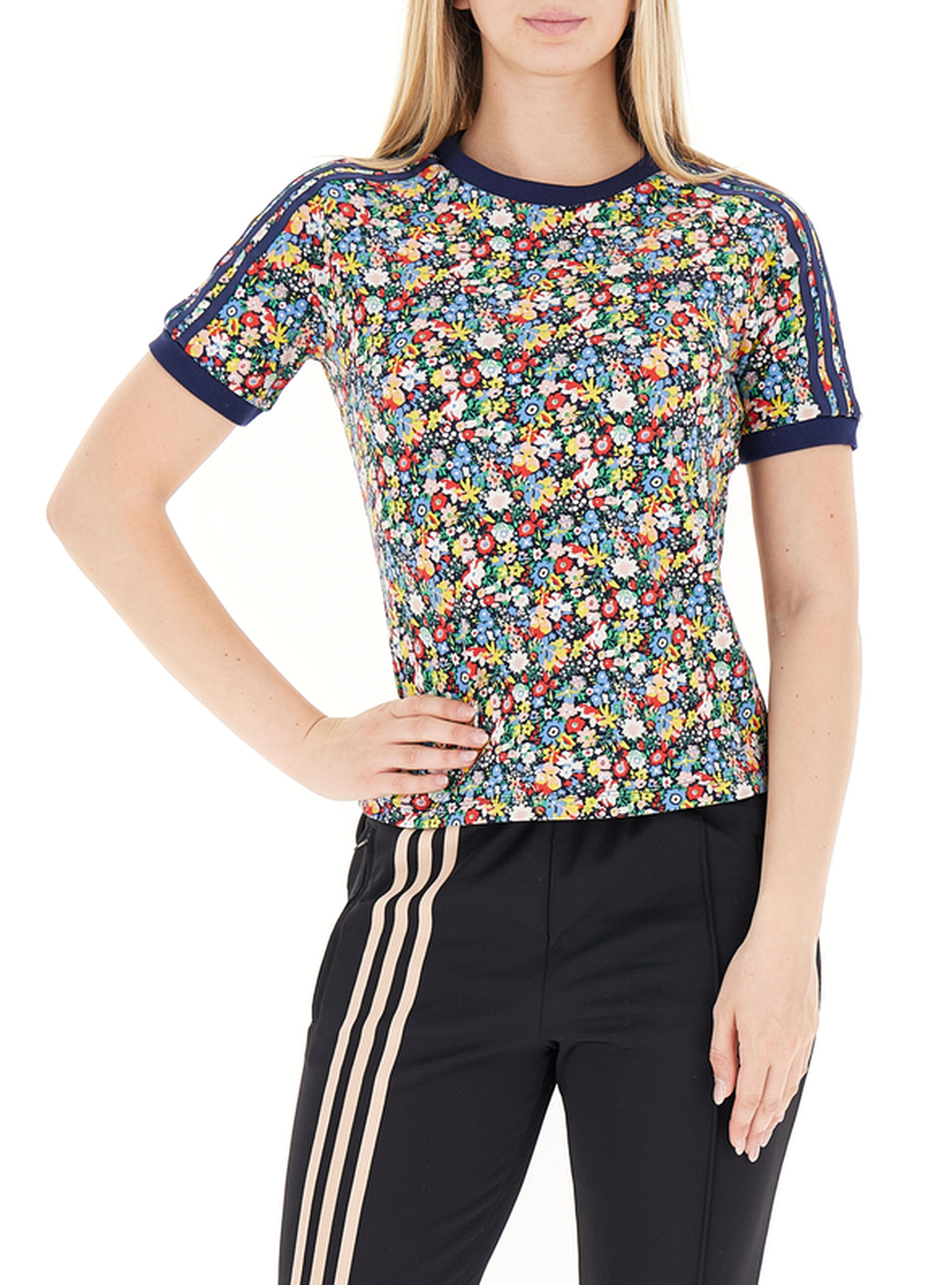 T-shirt girocollo MULTICOLOR XS