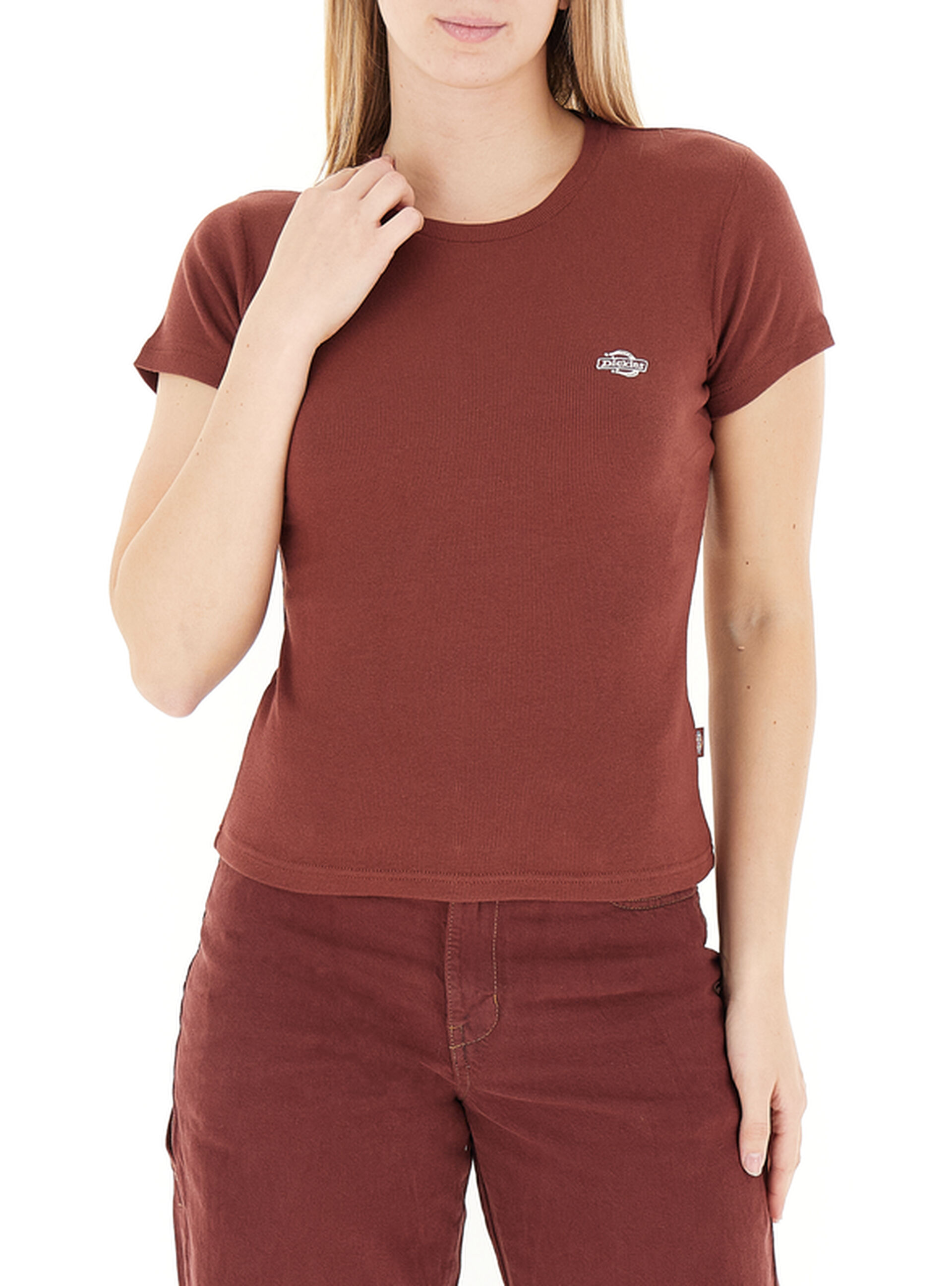 T-shirt a costine BORDEAUX M