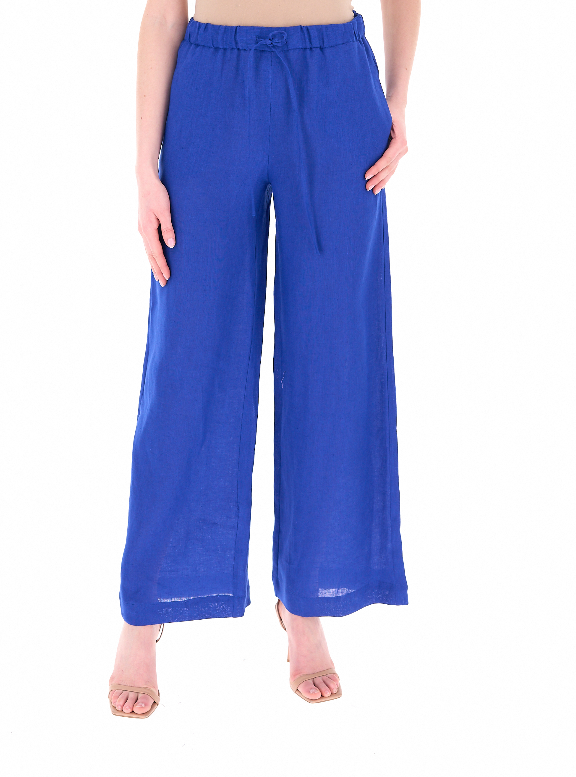 PENNYBLACK Pantalone wide leg BLU