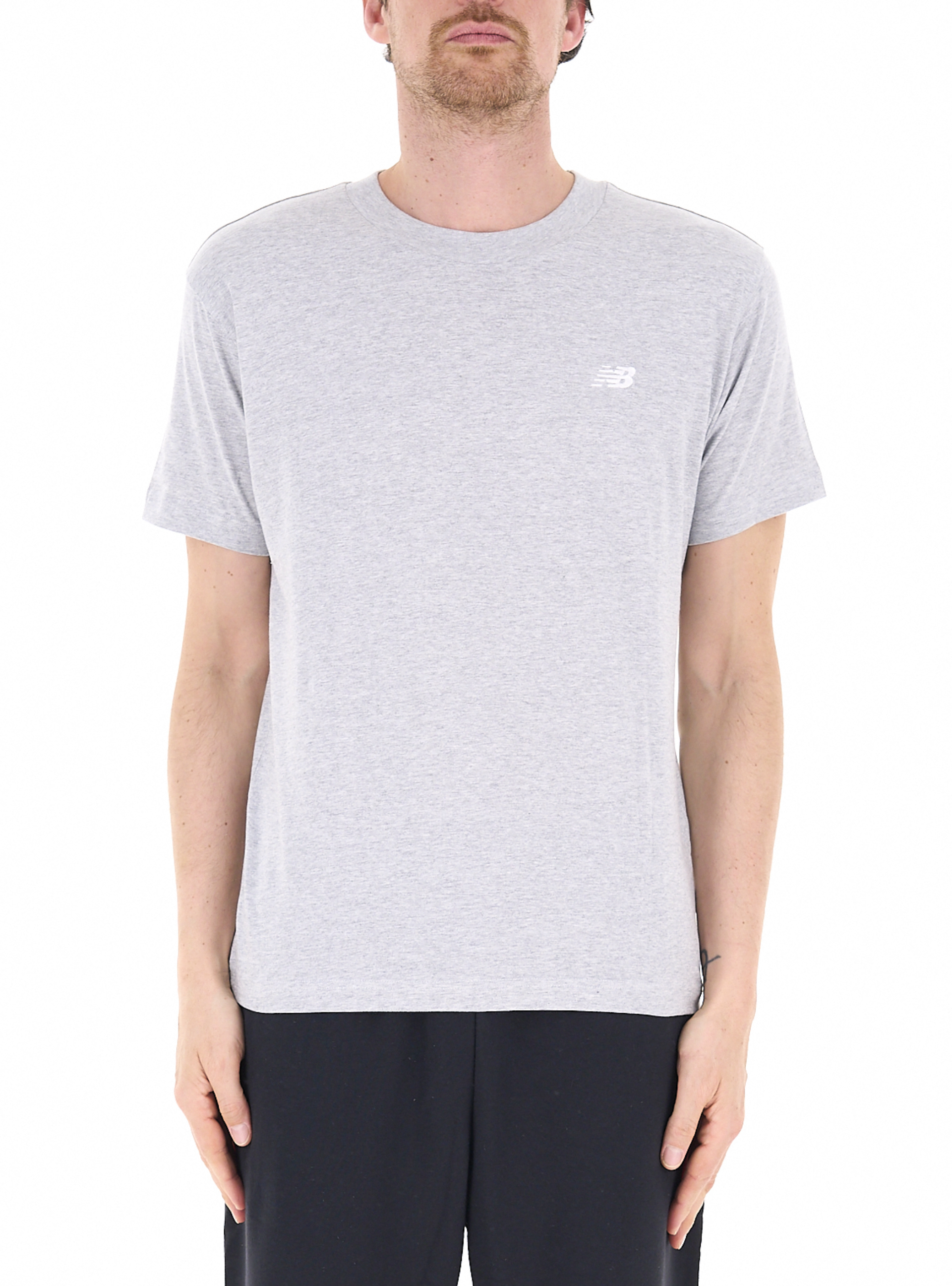 T-shirt girocollo GRIGIO CHIARO